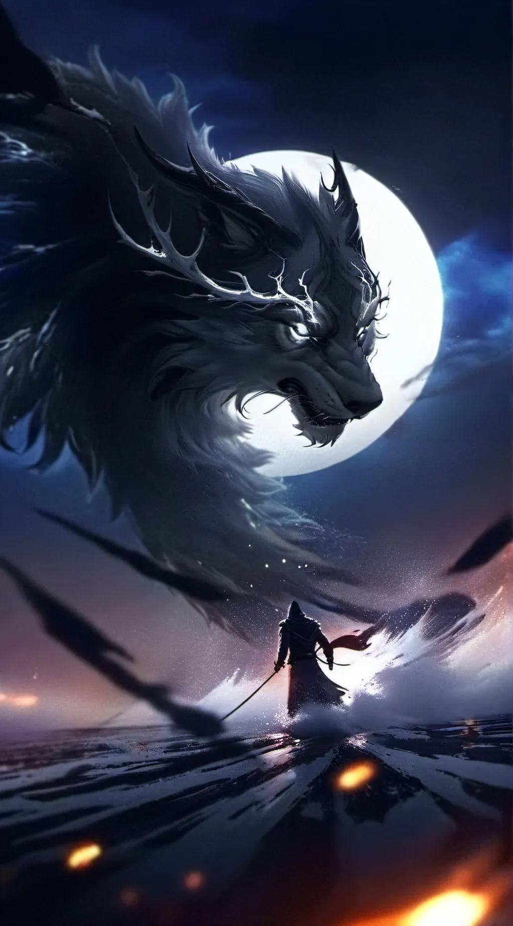 ai character: Shimo background