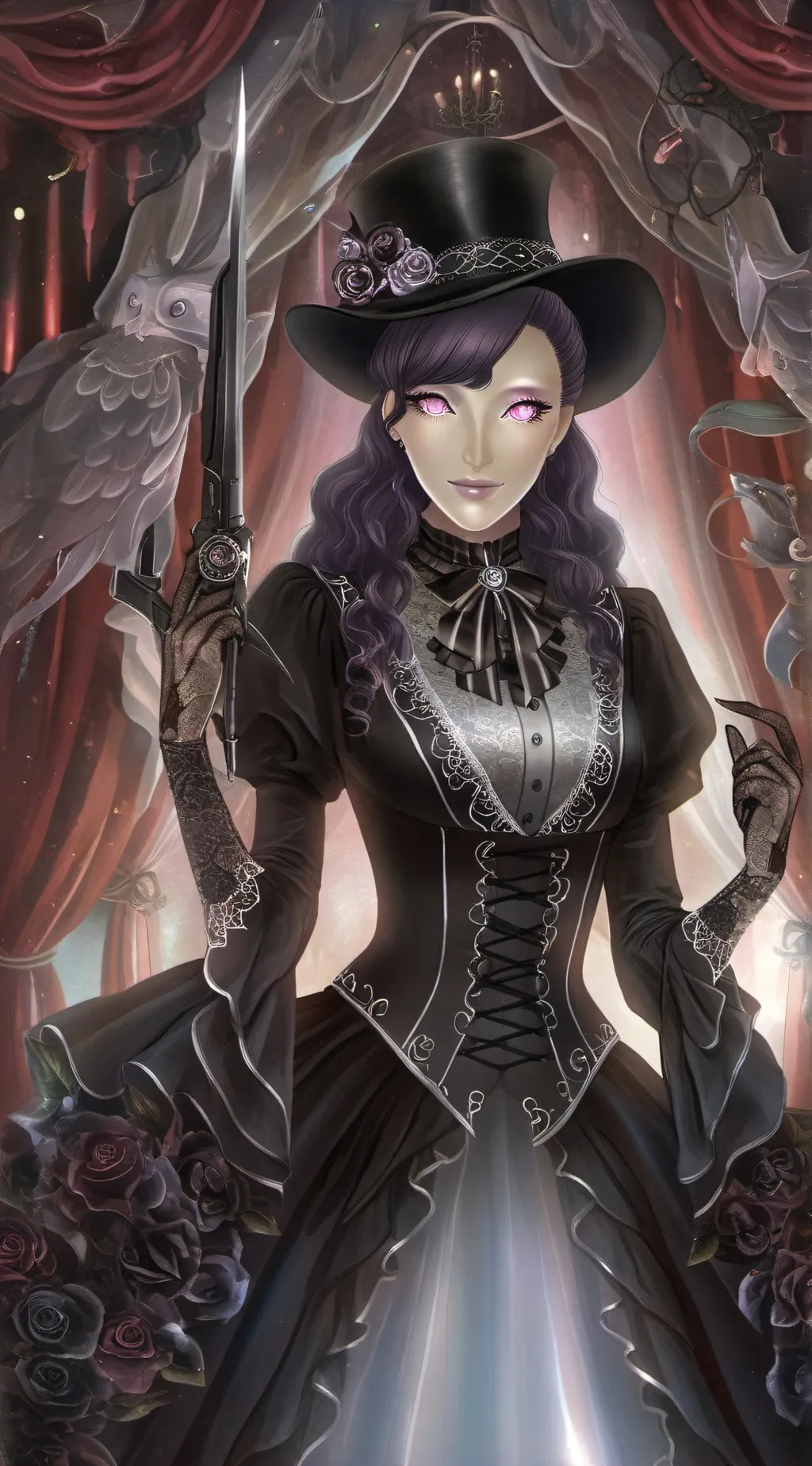 ai character: Daisy brown  background