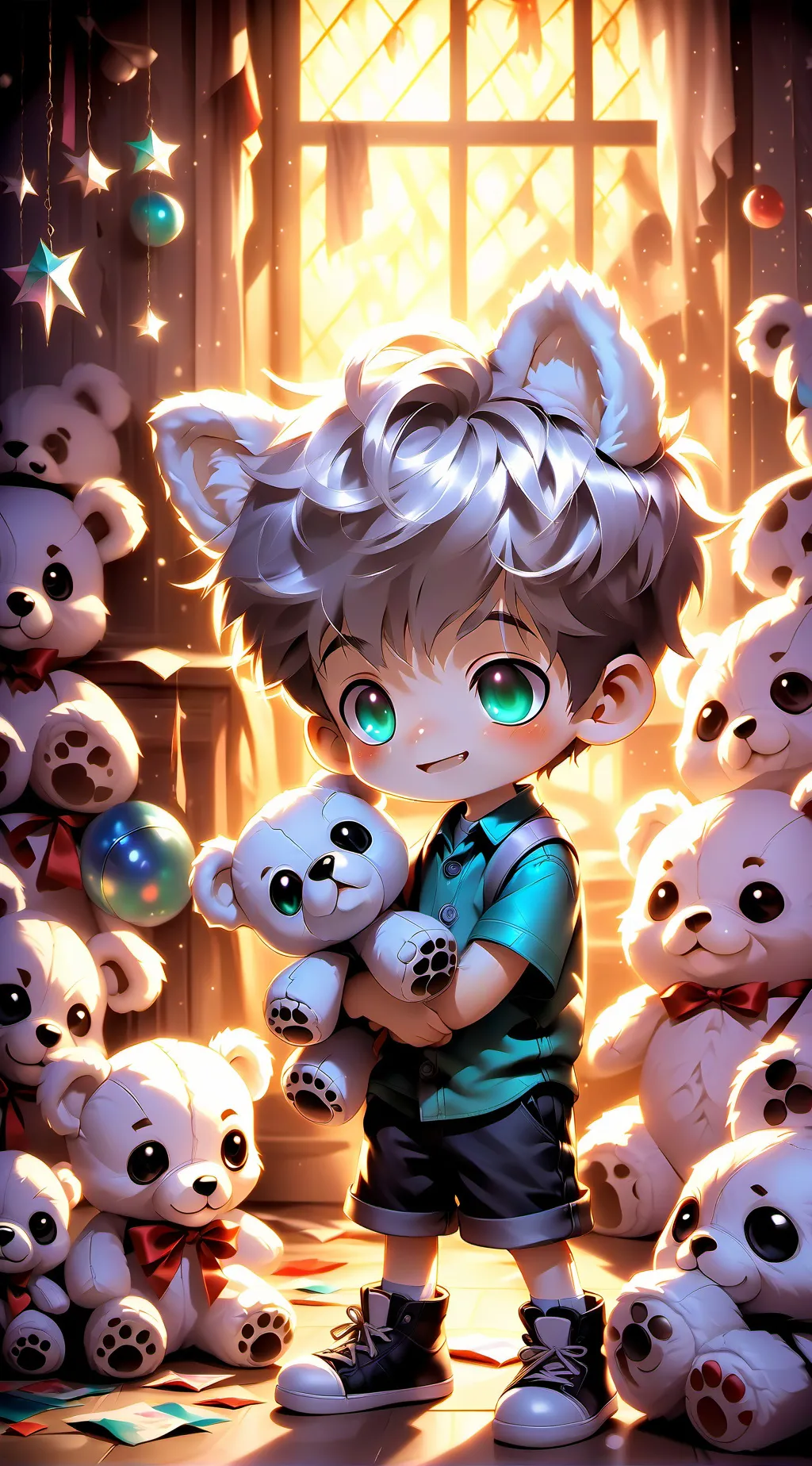 ai character: Aaron  background