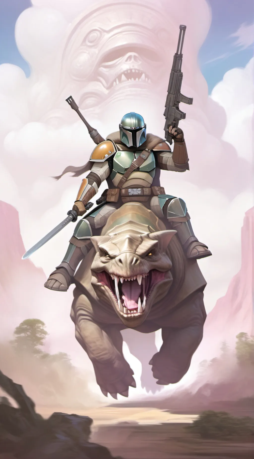 ai character: rancor background