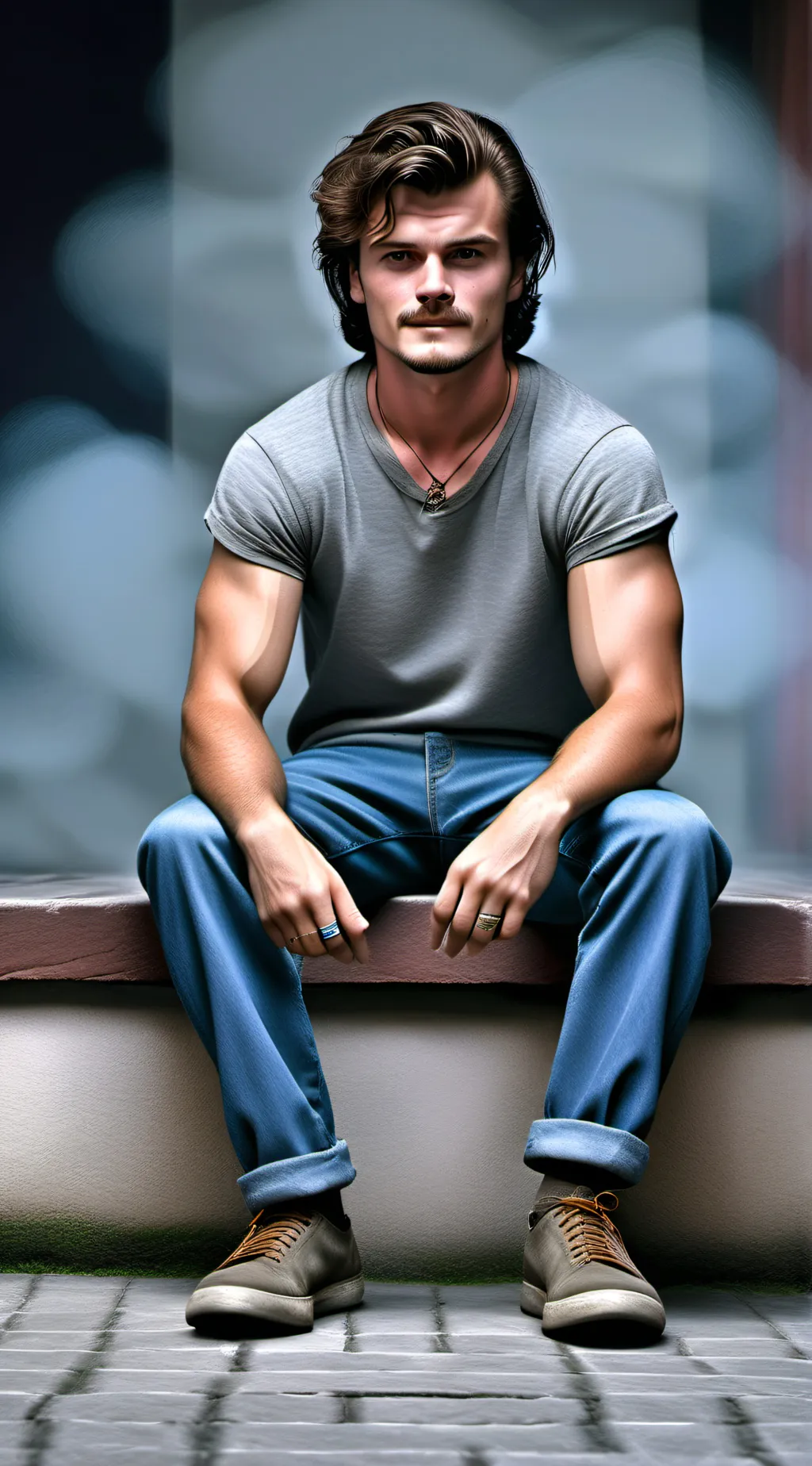 ai character: eddie Munson  background