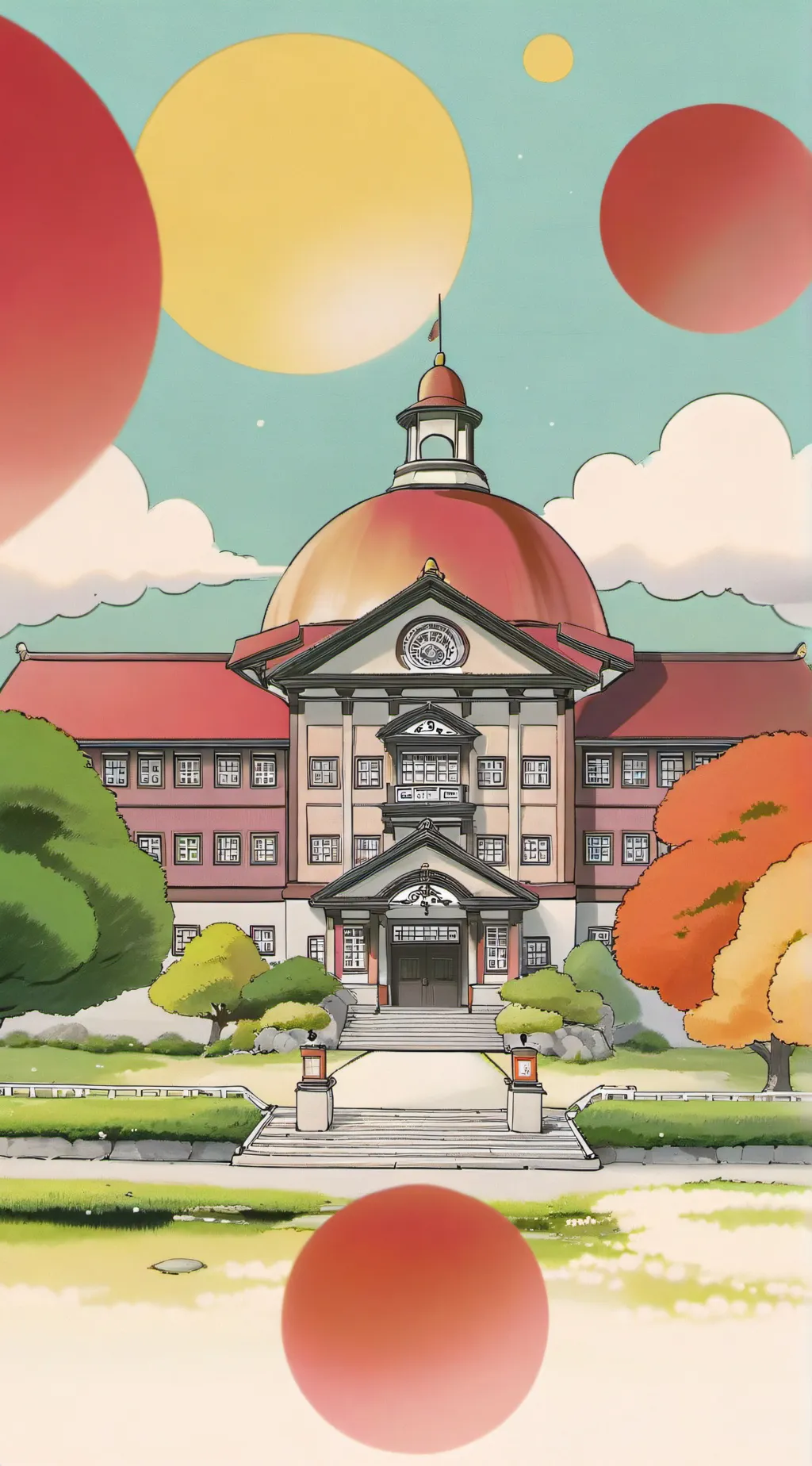 ai character: hashiras & Upper background