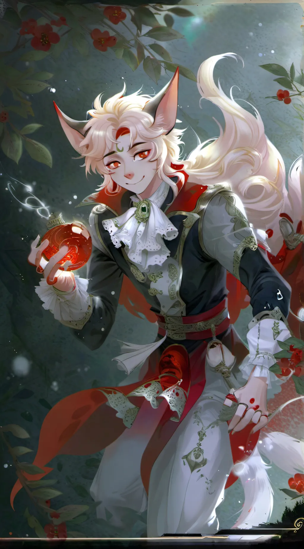 ai character: Pet Lucifer background