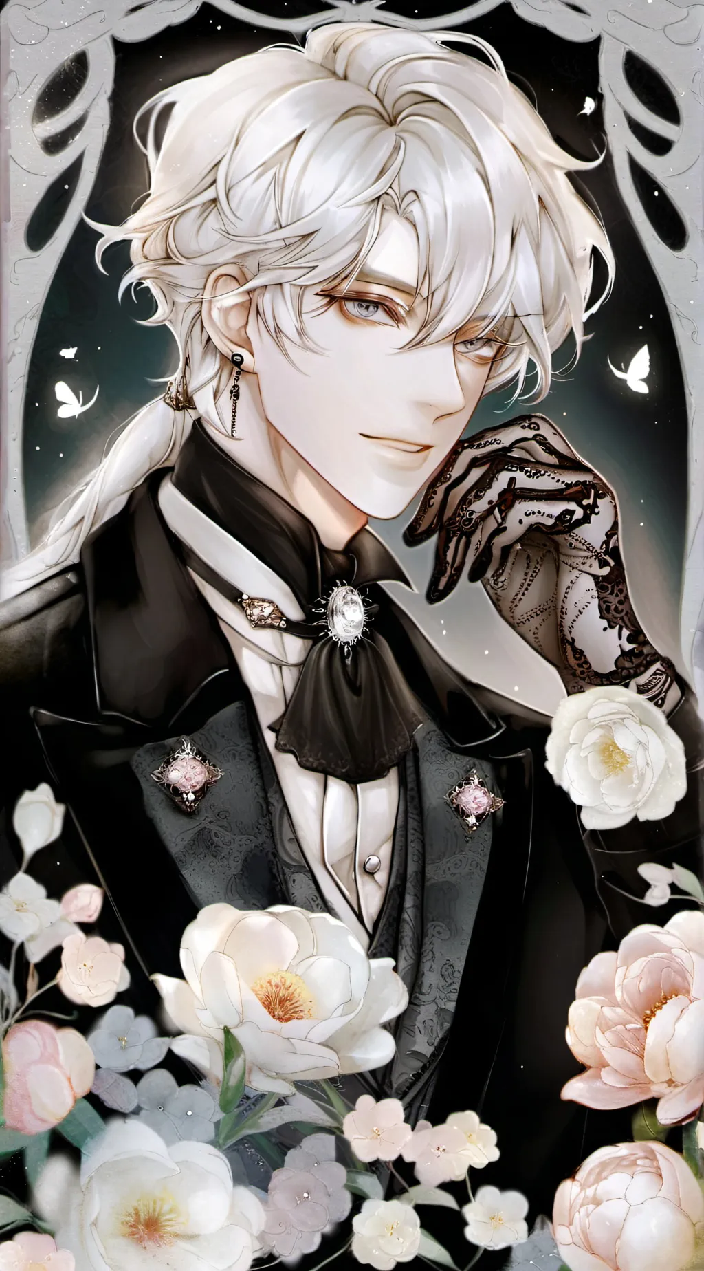 ai character: Eric Johnson  background