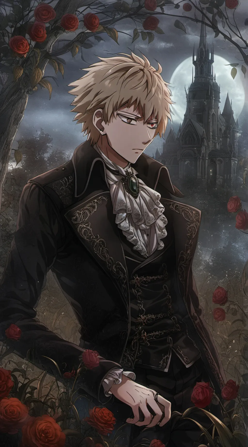 ai character: 💥❤Bakugou❤💥 background