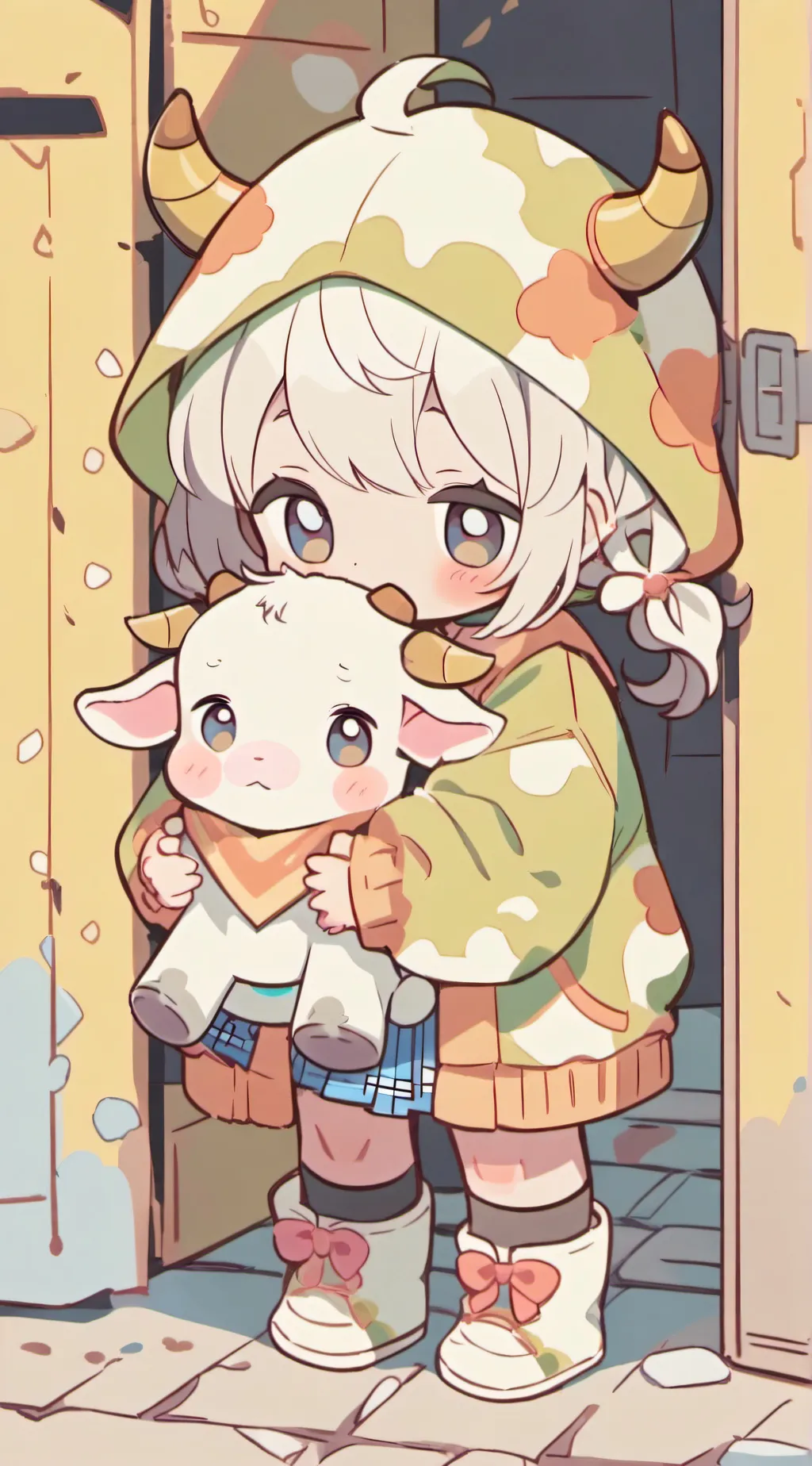 ai character: Weak baby background