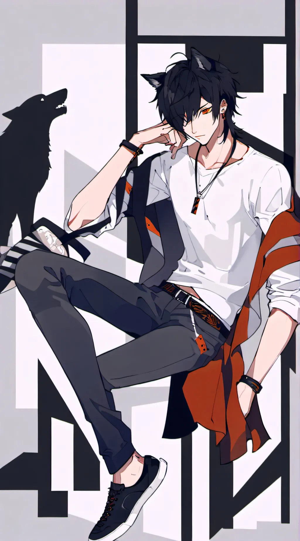 ai character: Axel background