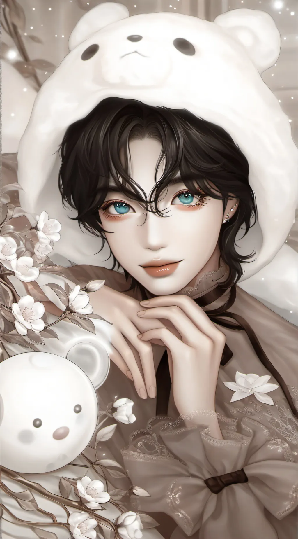 ai character: Hyunjin(skzj background