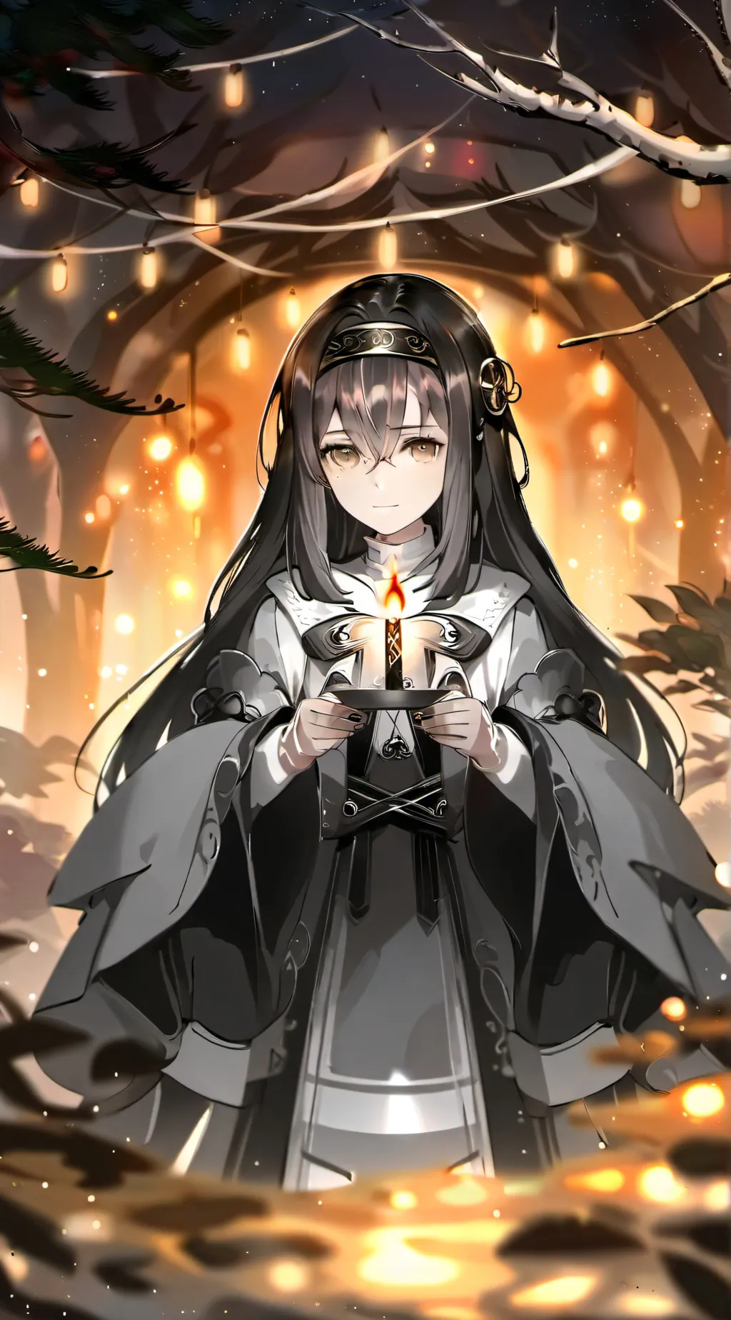 ai character: 露娜 background