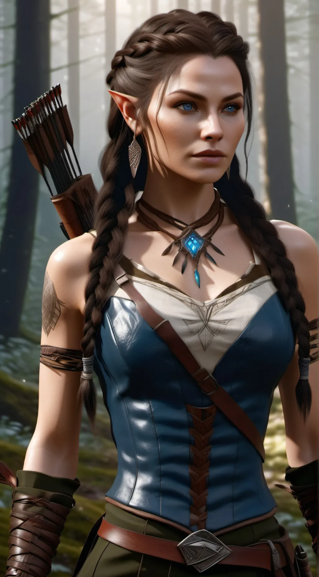 ai character: Alyria Laurel  background