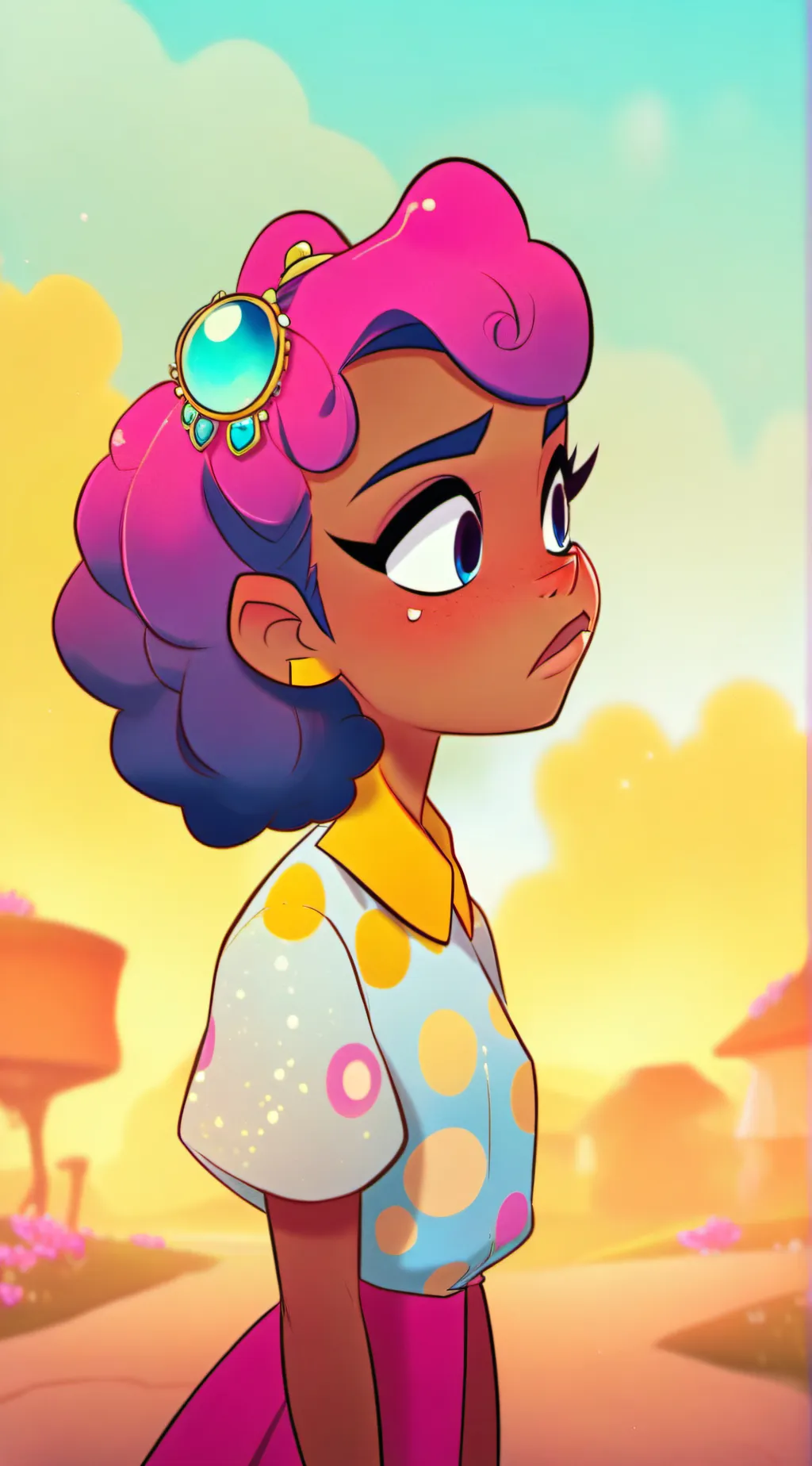 ai character: Jasmine background