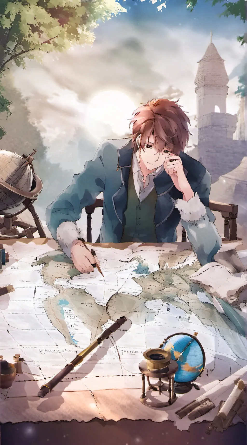 ai character: William background