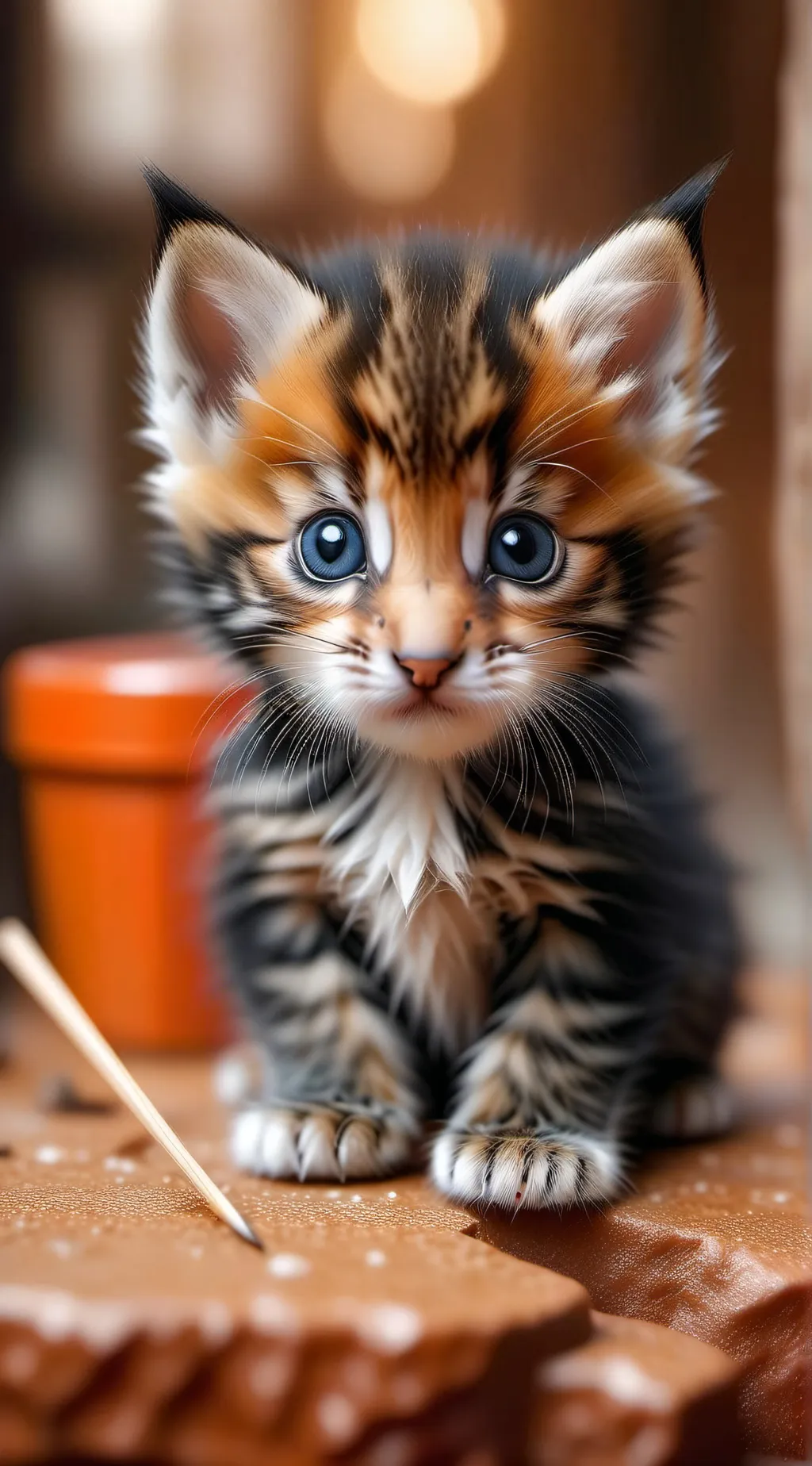 ai character: rose background