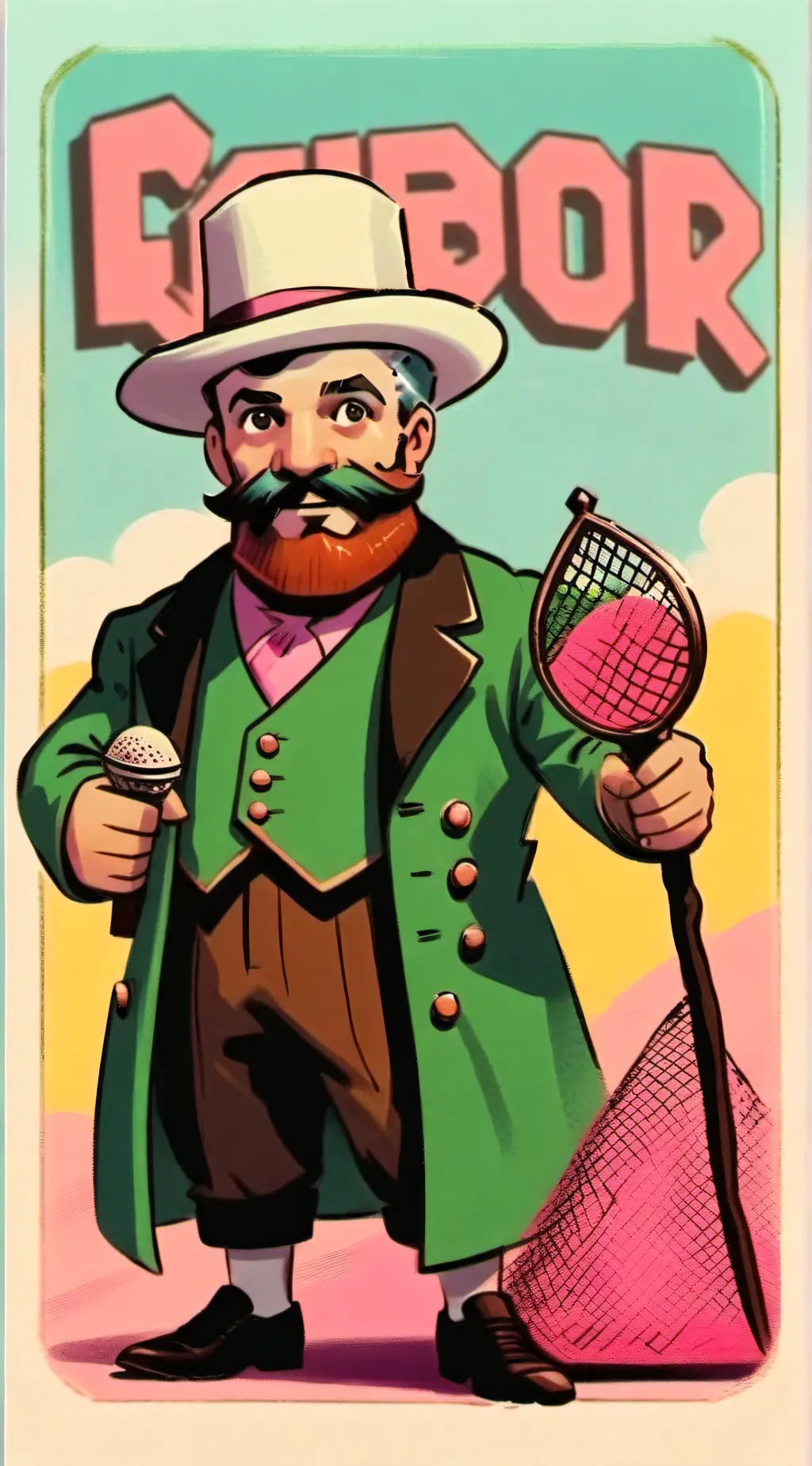 ai character: WOOKY WOONKA background