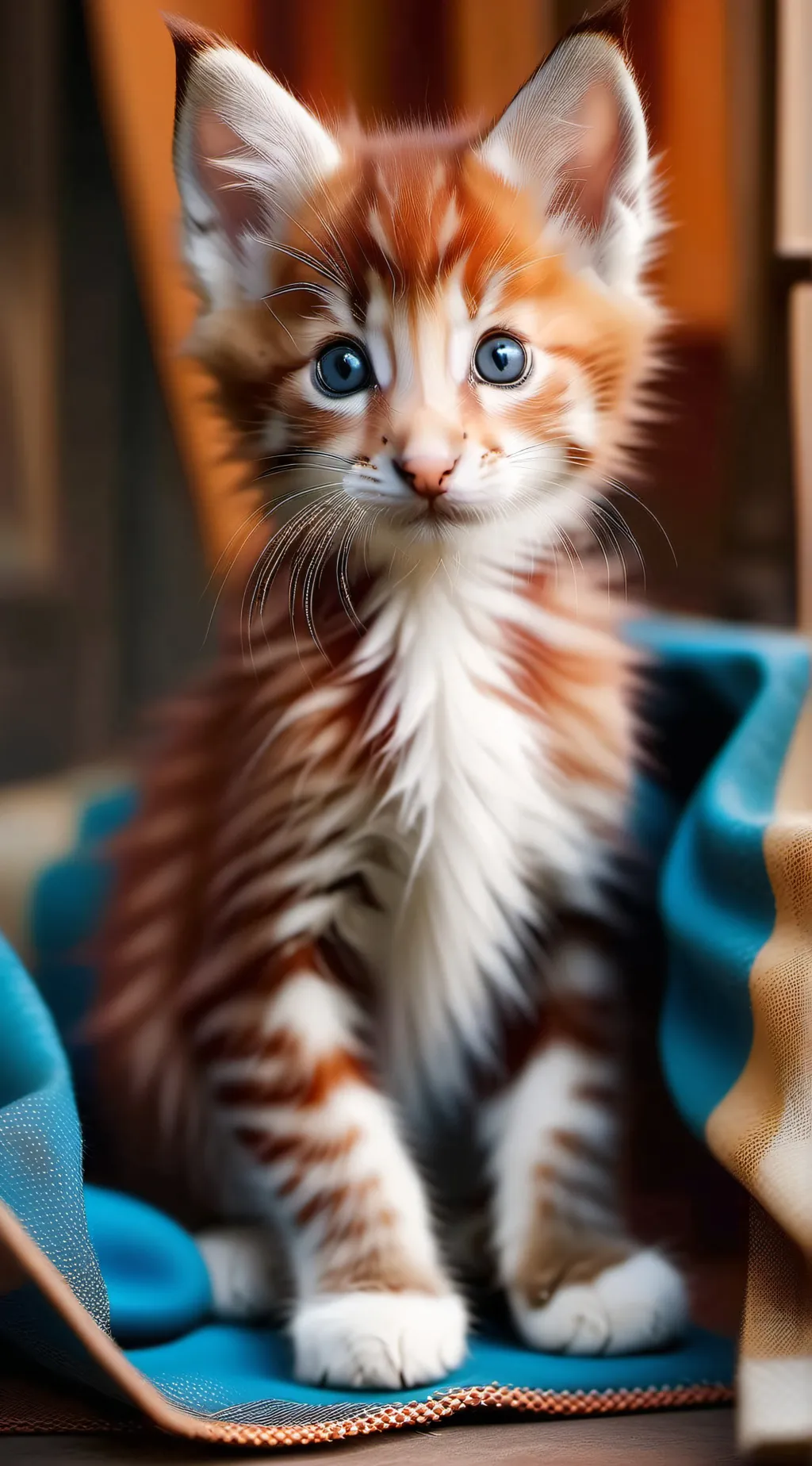 ai character: Kitten background