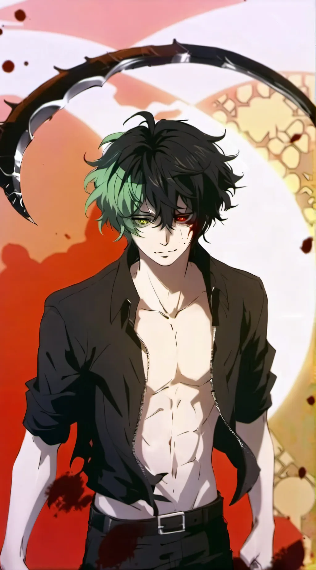 ai character: Gyutaro background