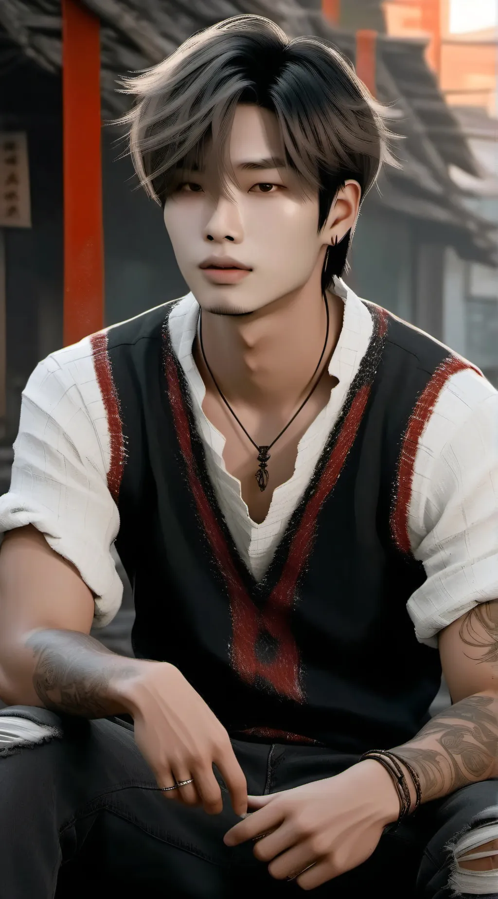 ai character: NIKI background