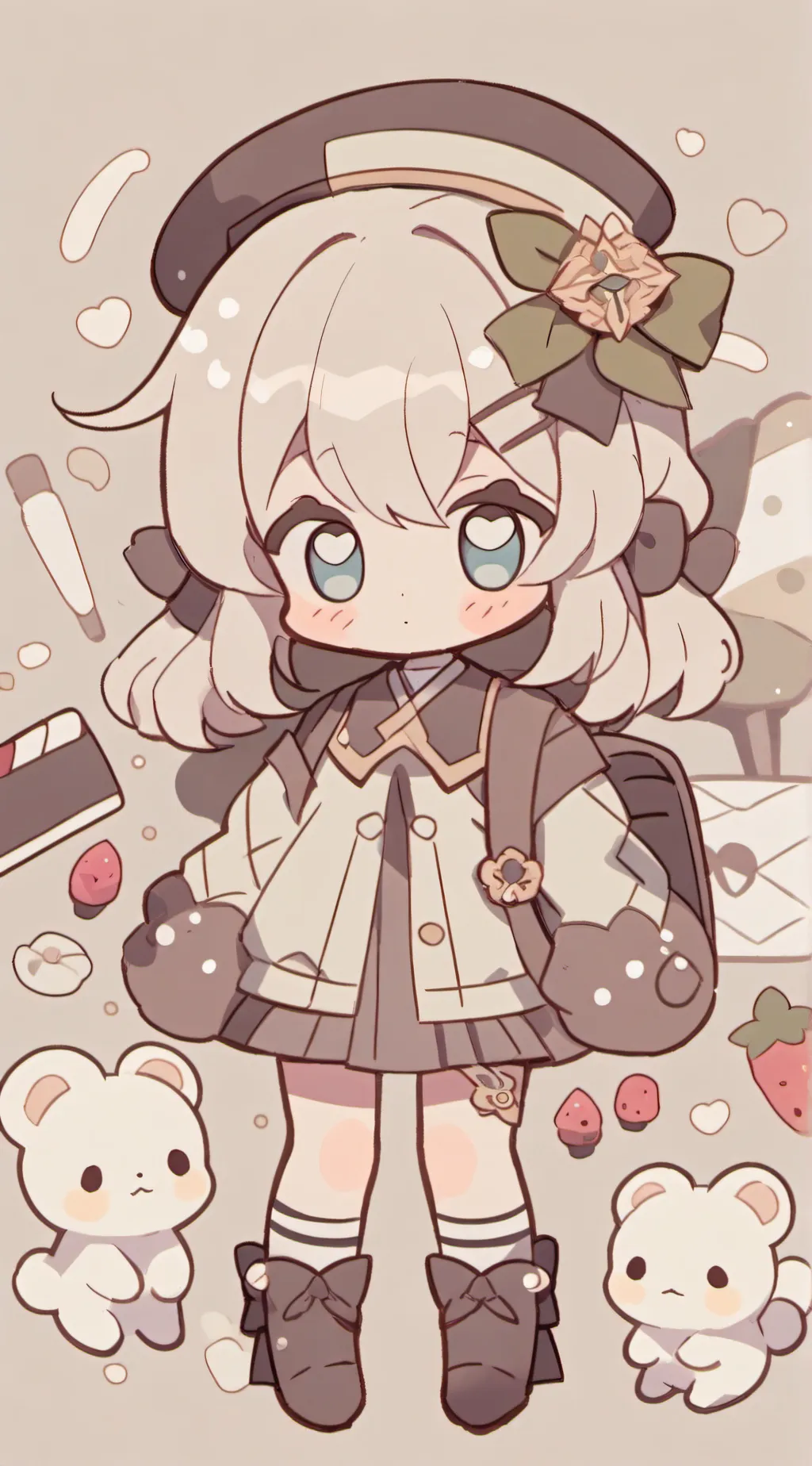 ai character: KREW  background