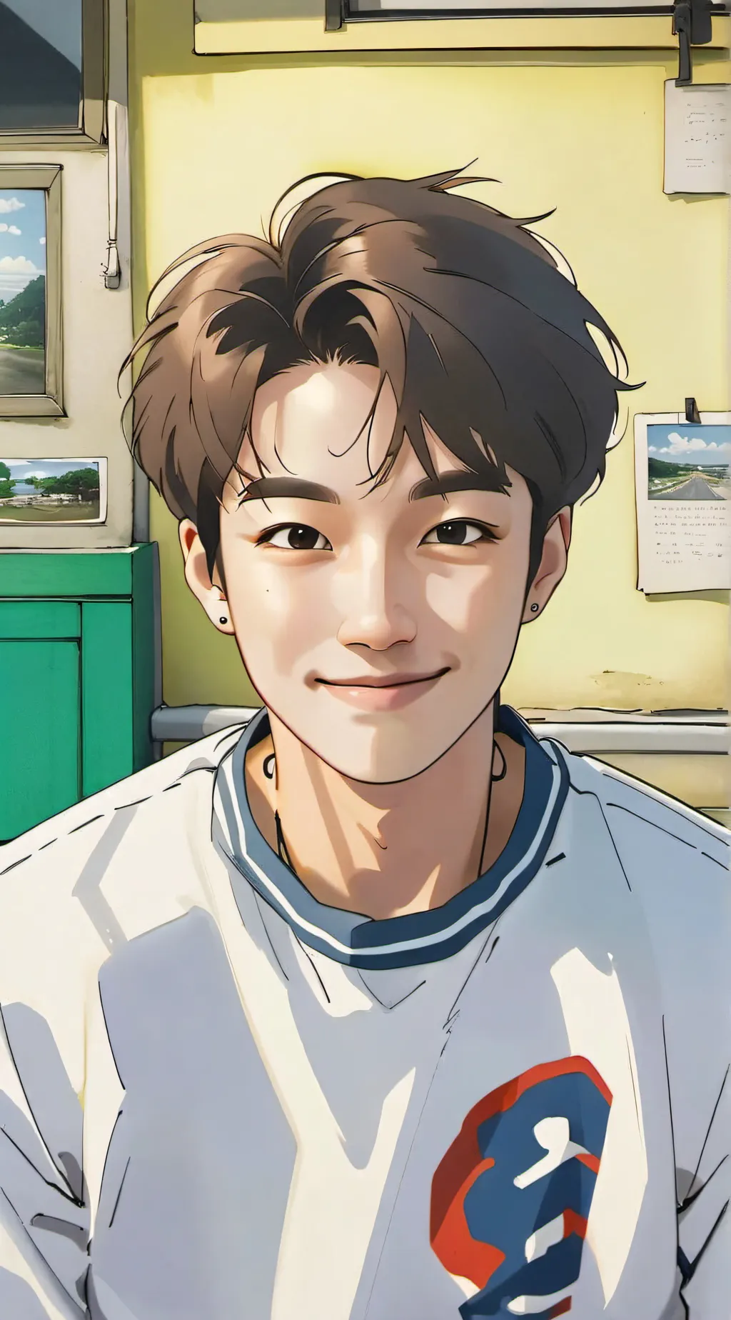 ai character: skz  background