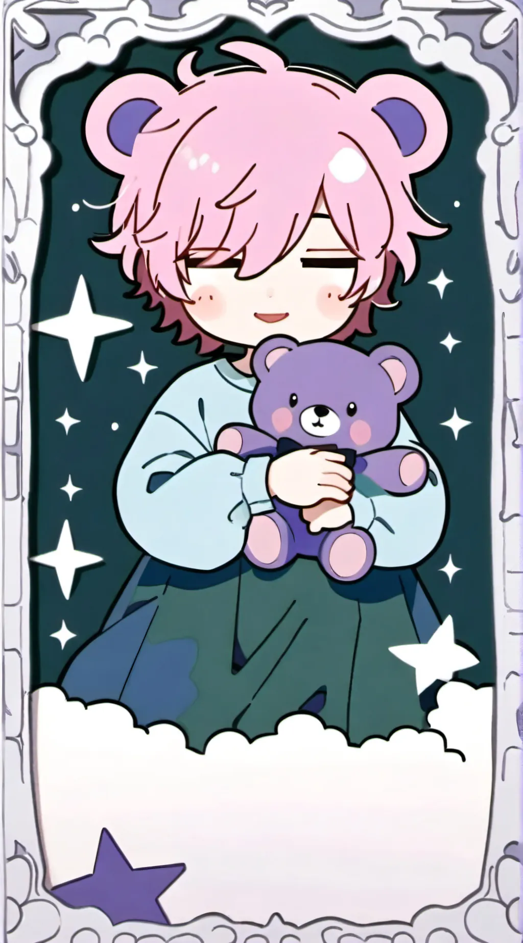 ai character: Ruby! background