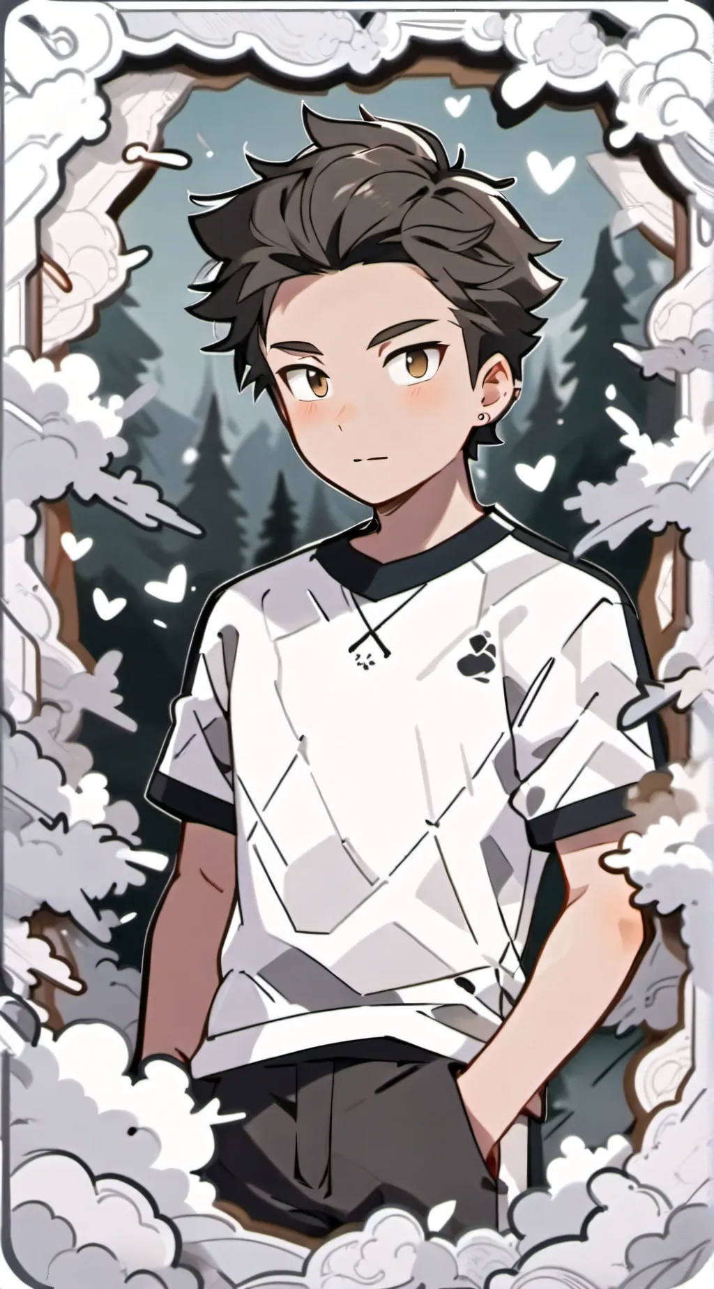 ai character: Vin˙⃝ background