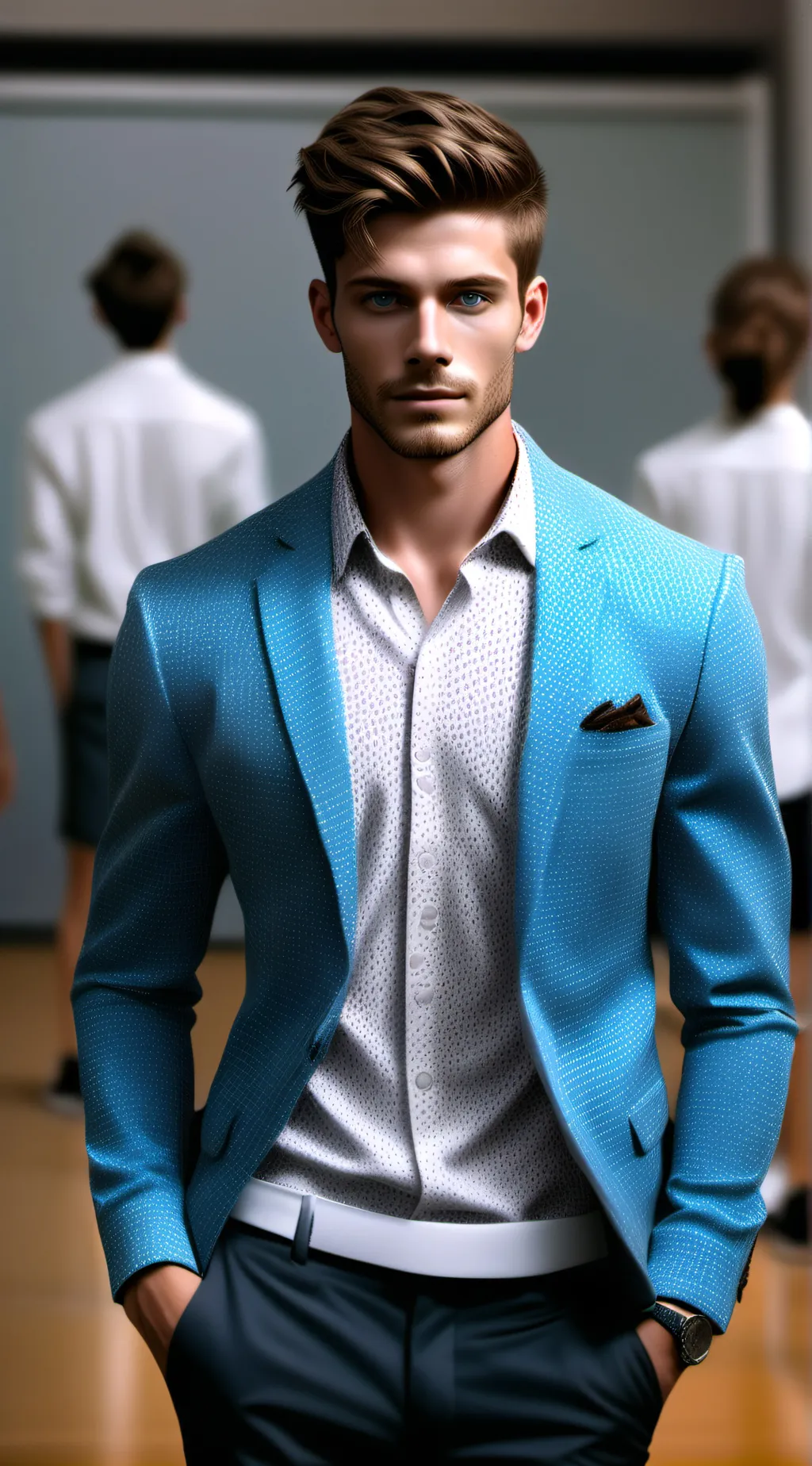 ai character: Mr mark background