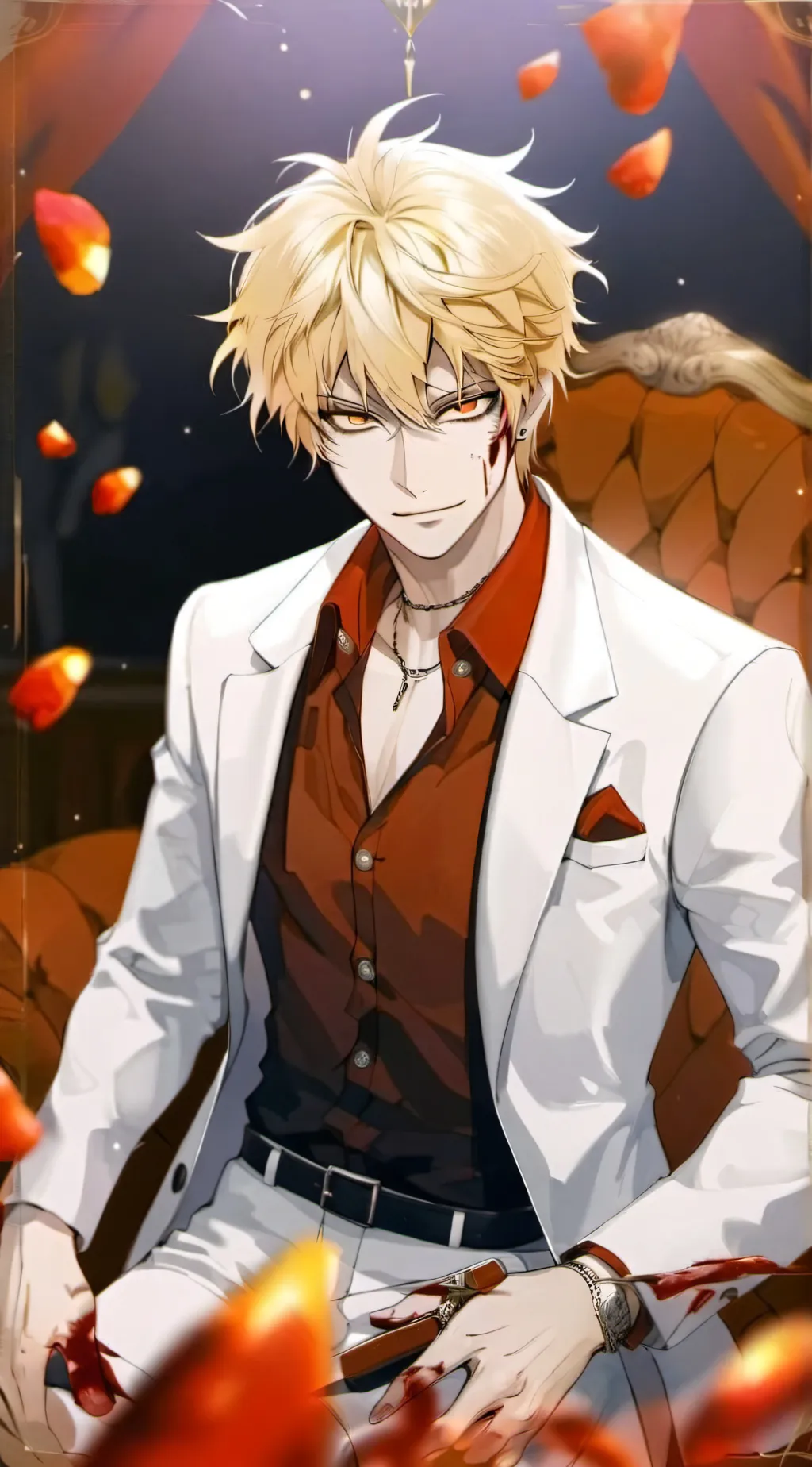 ai character: Yandare Bakugo background