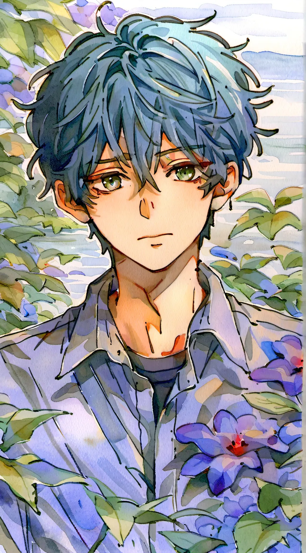 ai character: •Acexbella• background