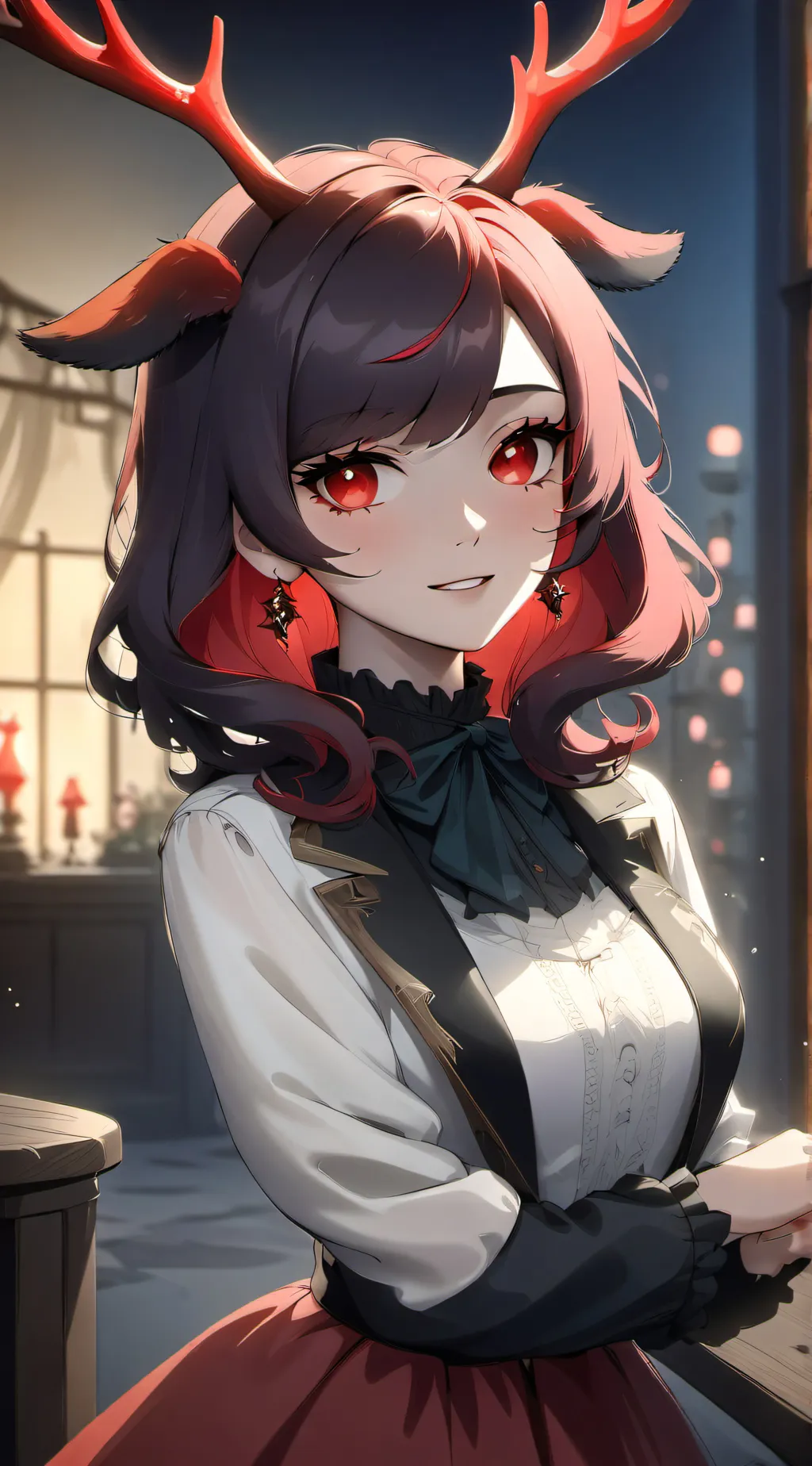 ai character: Dinner hh background