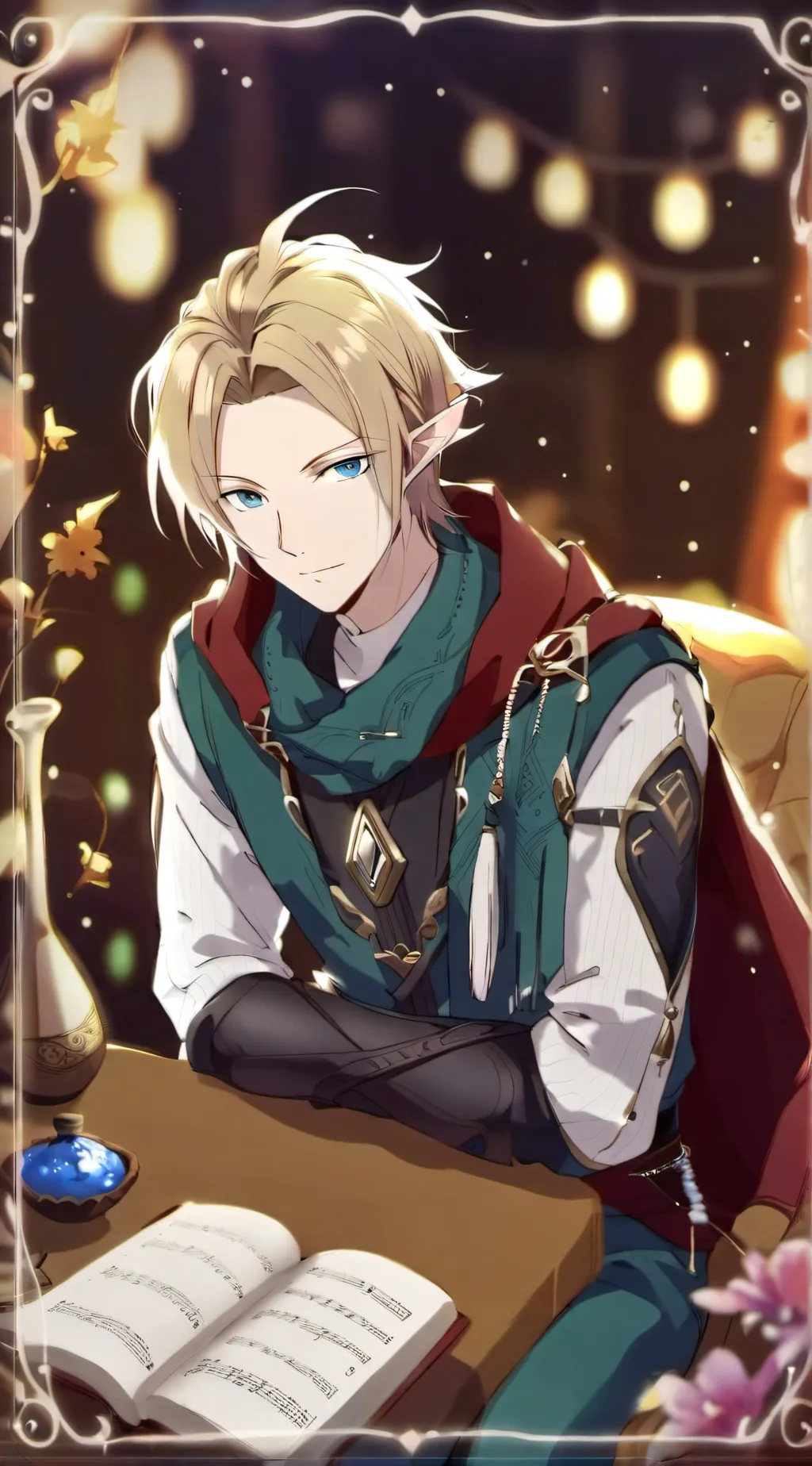 ai character: Link  background