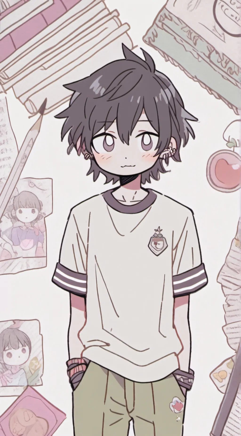 ai character: abbie  background