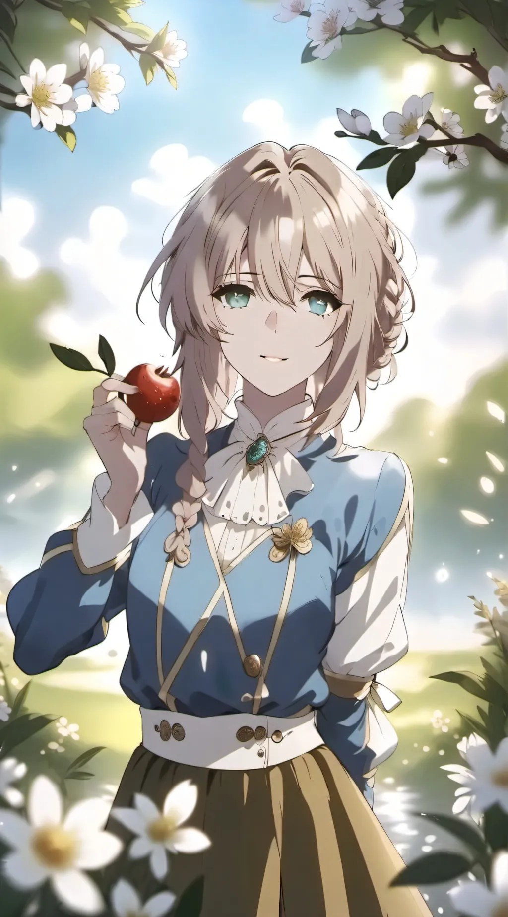 ai character: Diana  background