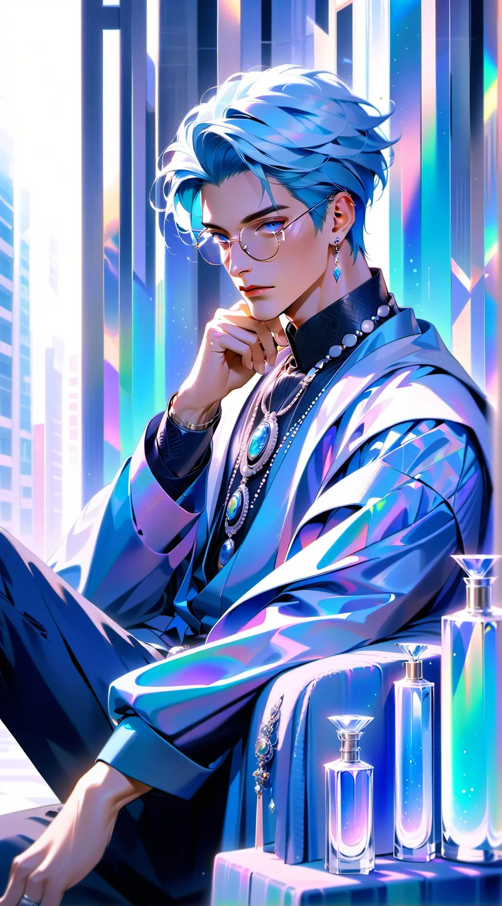 ai character: mister demi  background