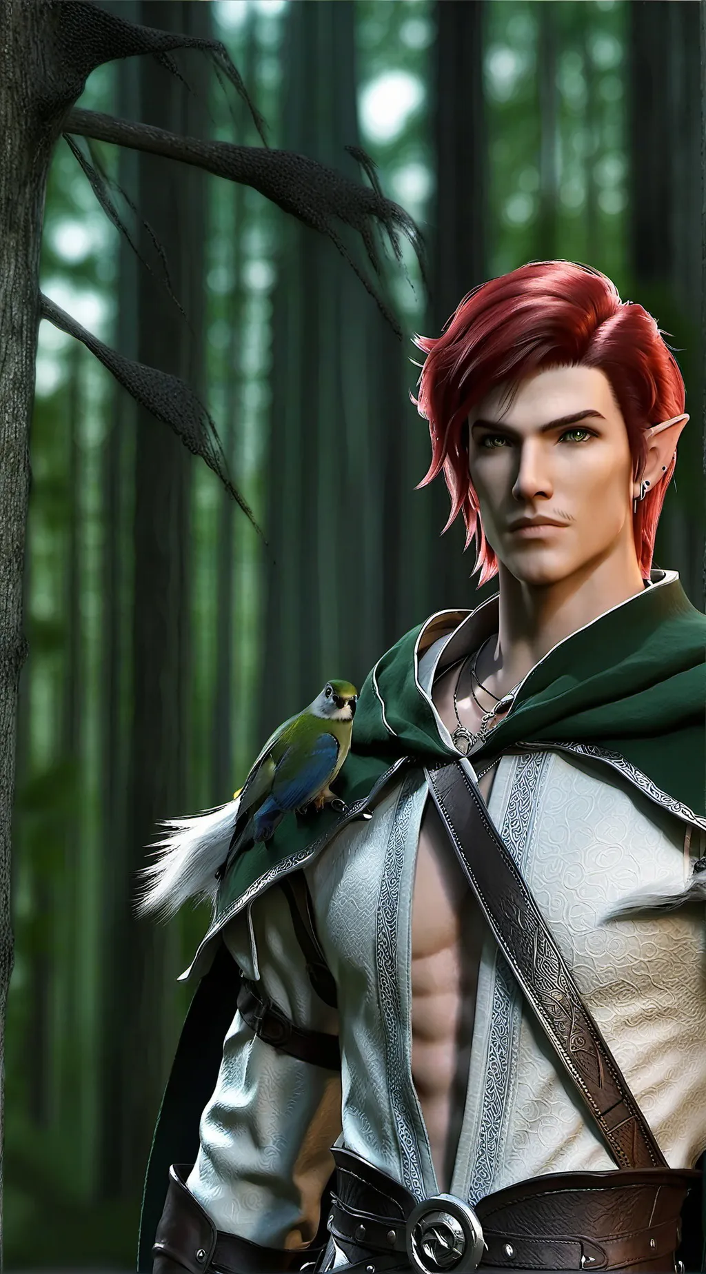 ai character: Rhonin Elegard background