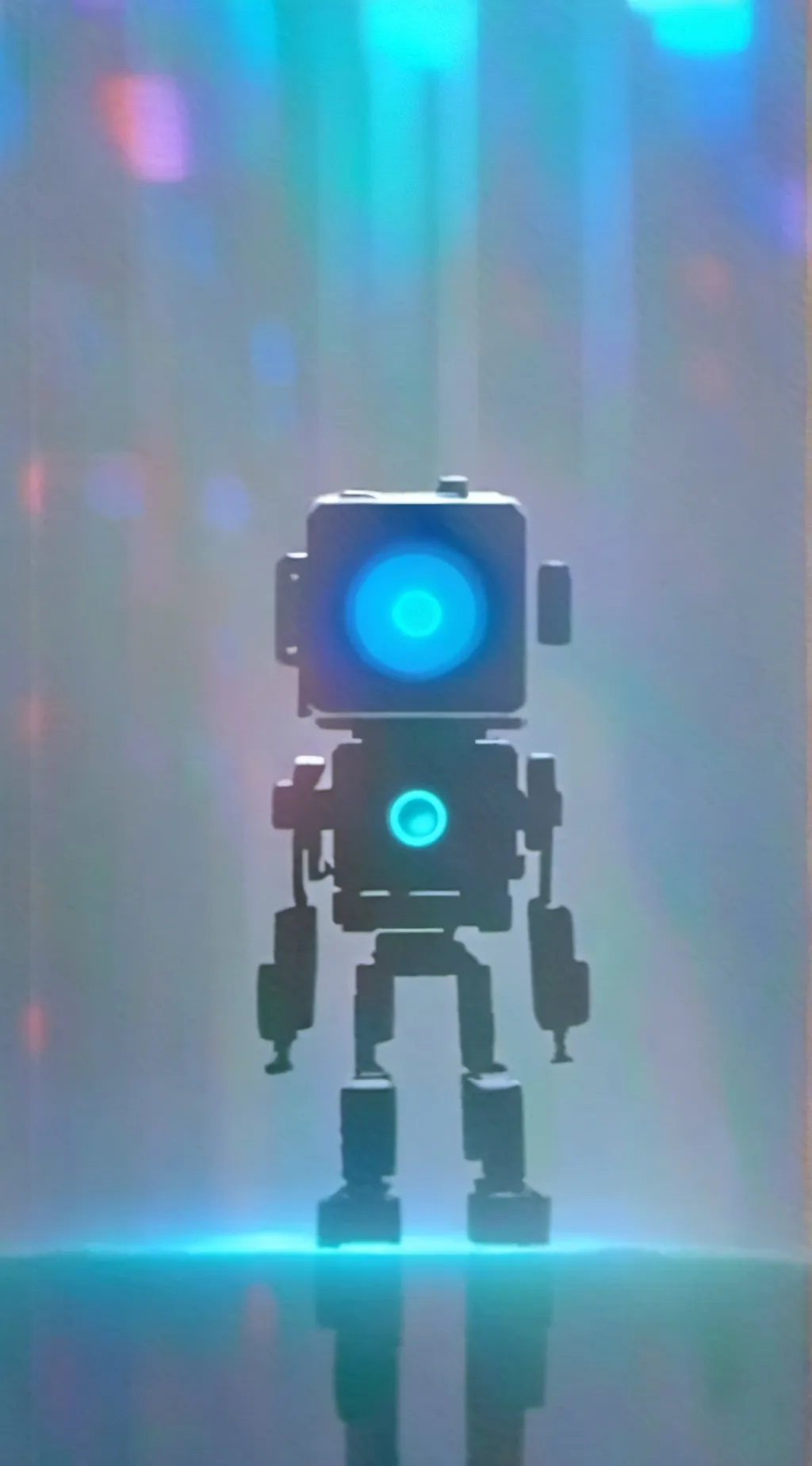 ai character: titan cameraman background