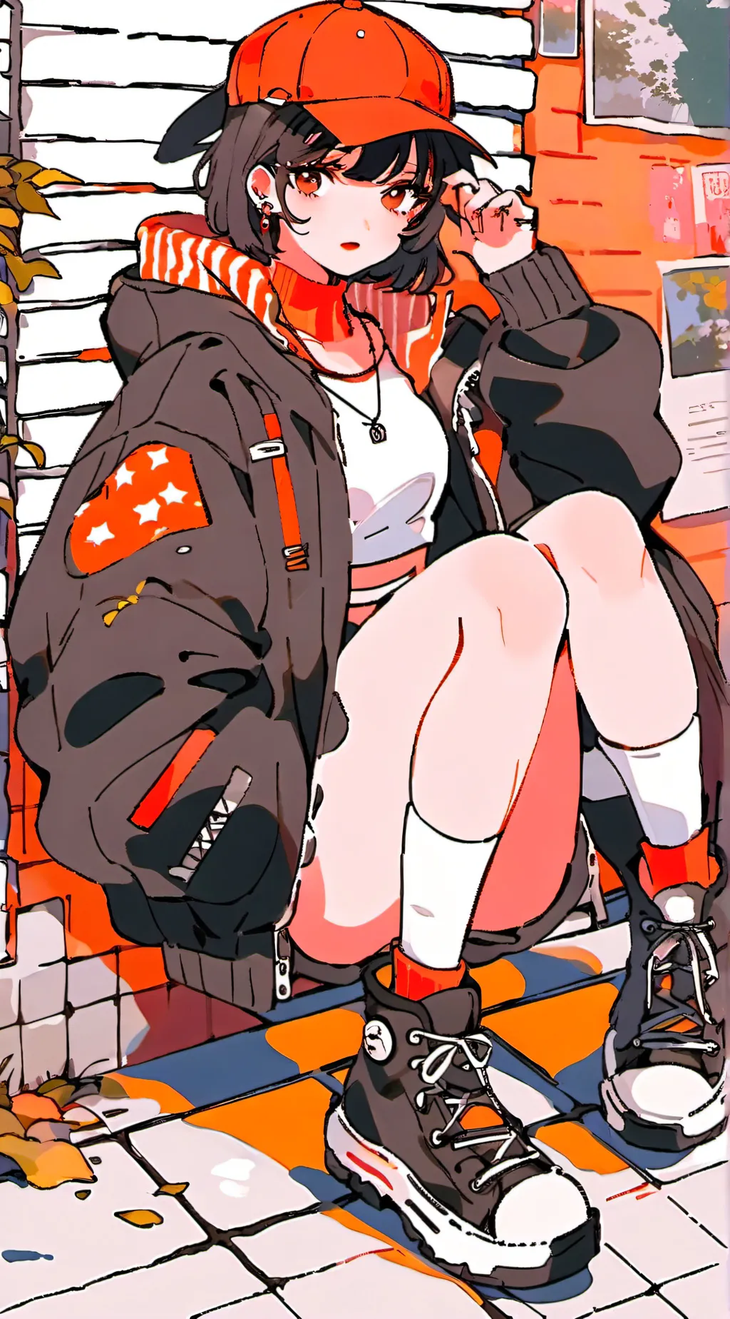 ai character: Ashley you background