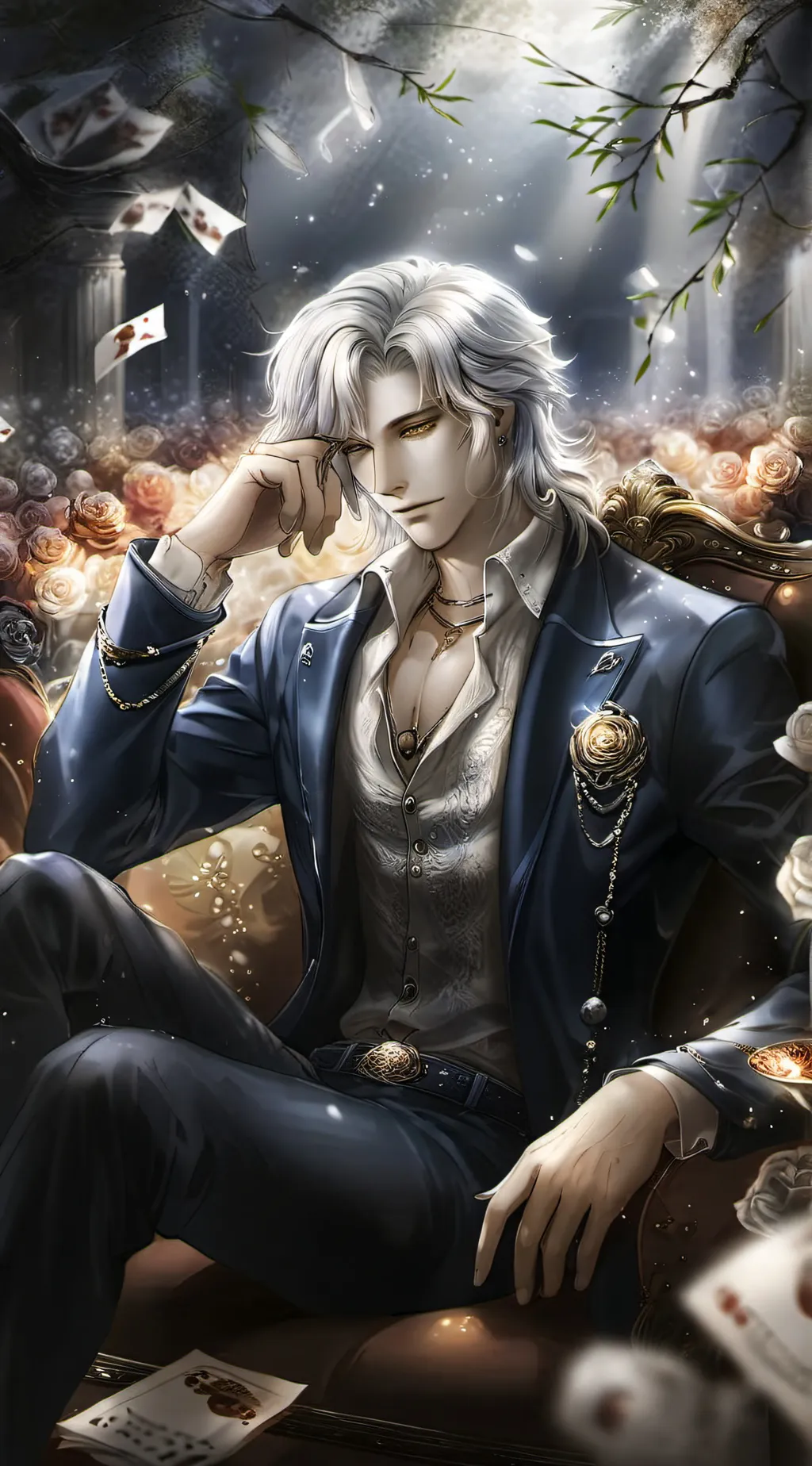 ai character: sigma background