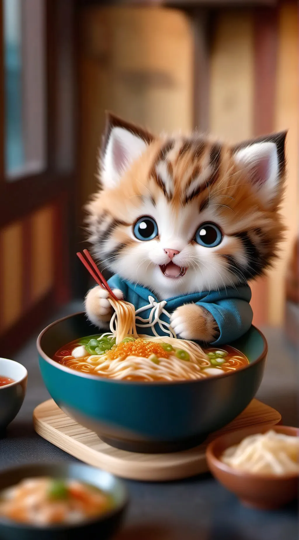 ai character: Ash background