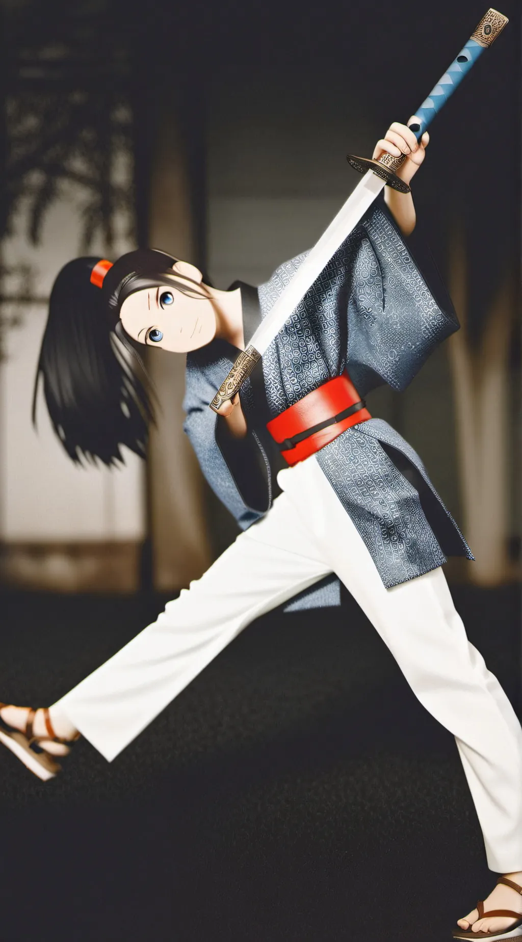 ai character: gyomei  background