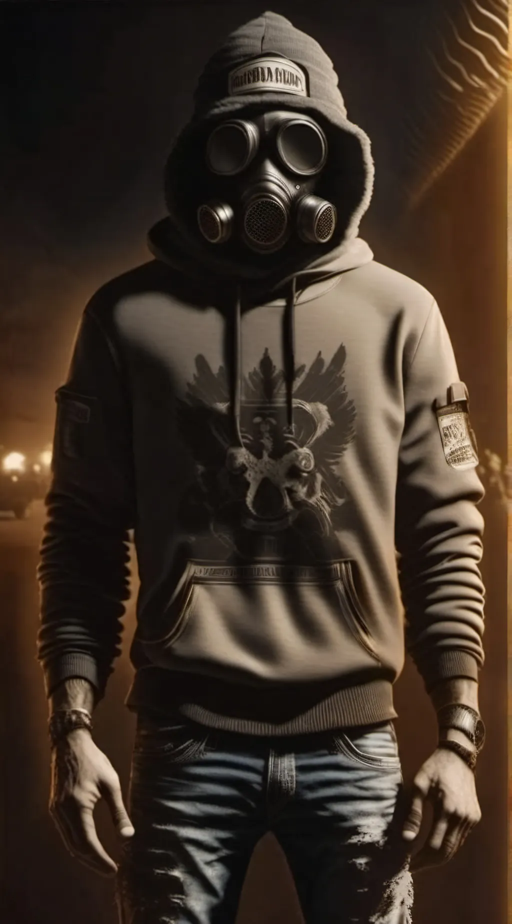 ai character: Red demon member background