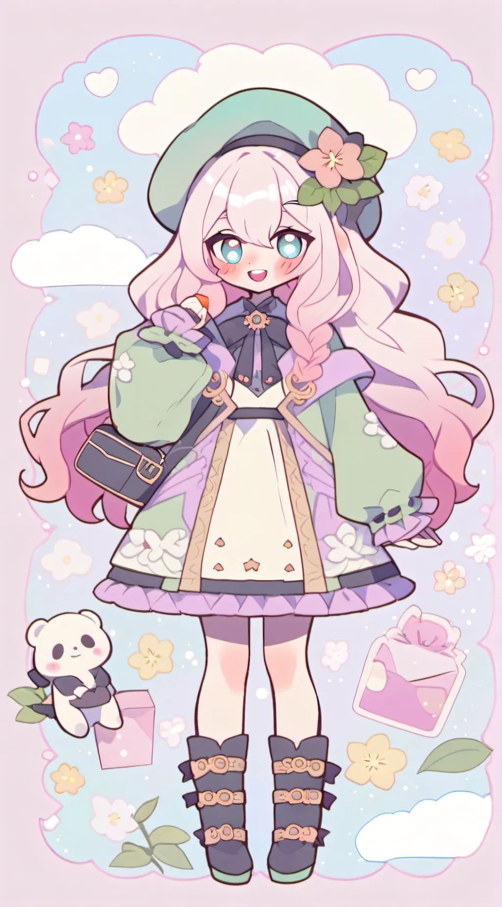 ai character: Evelyn background