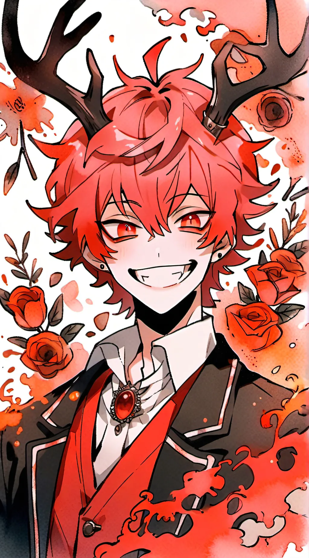 ai character: radioapple background