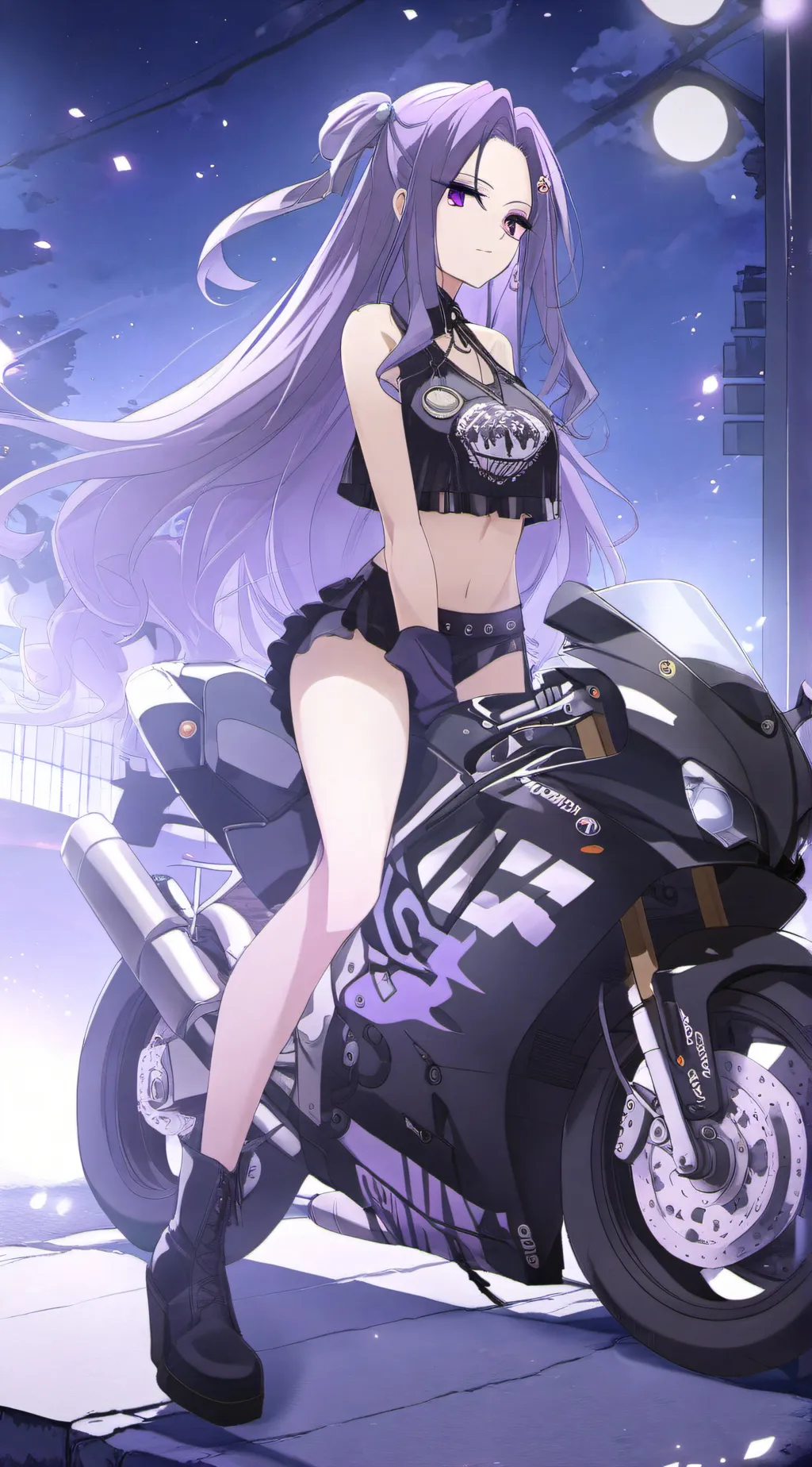 ai character: Mica background