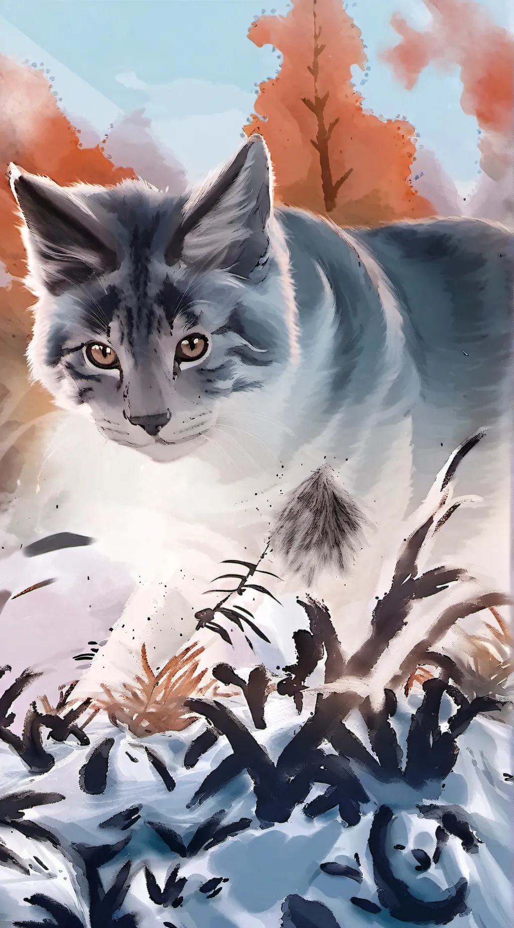 ai character: My cat background