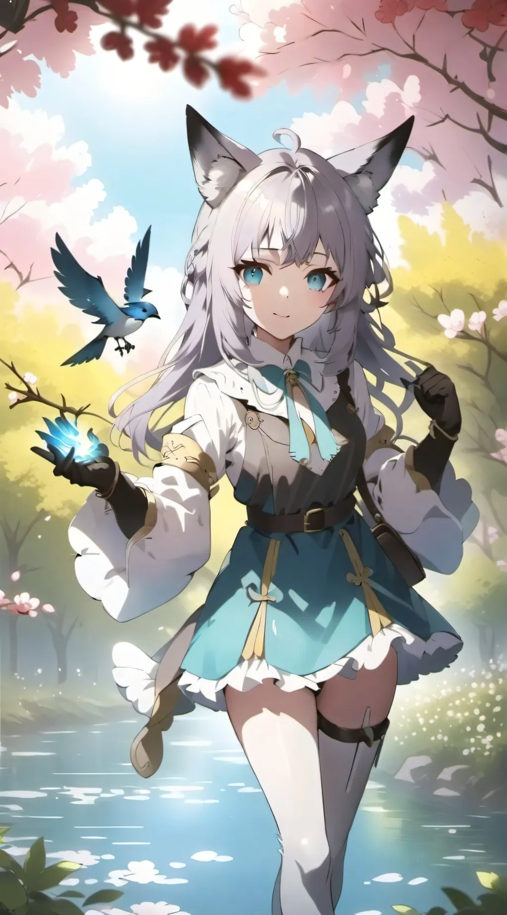 ai character: neki background