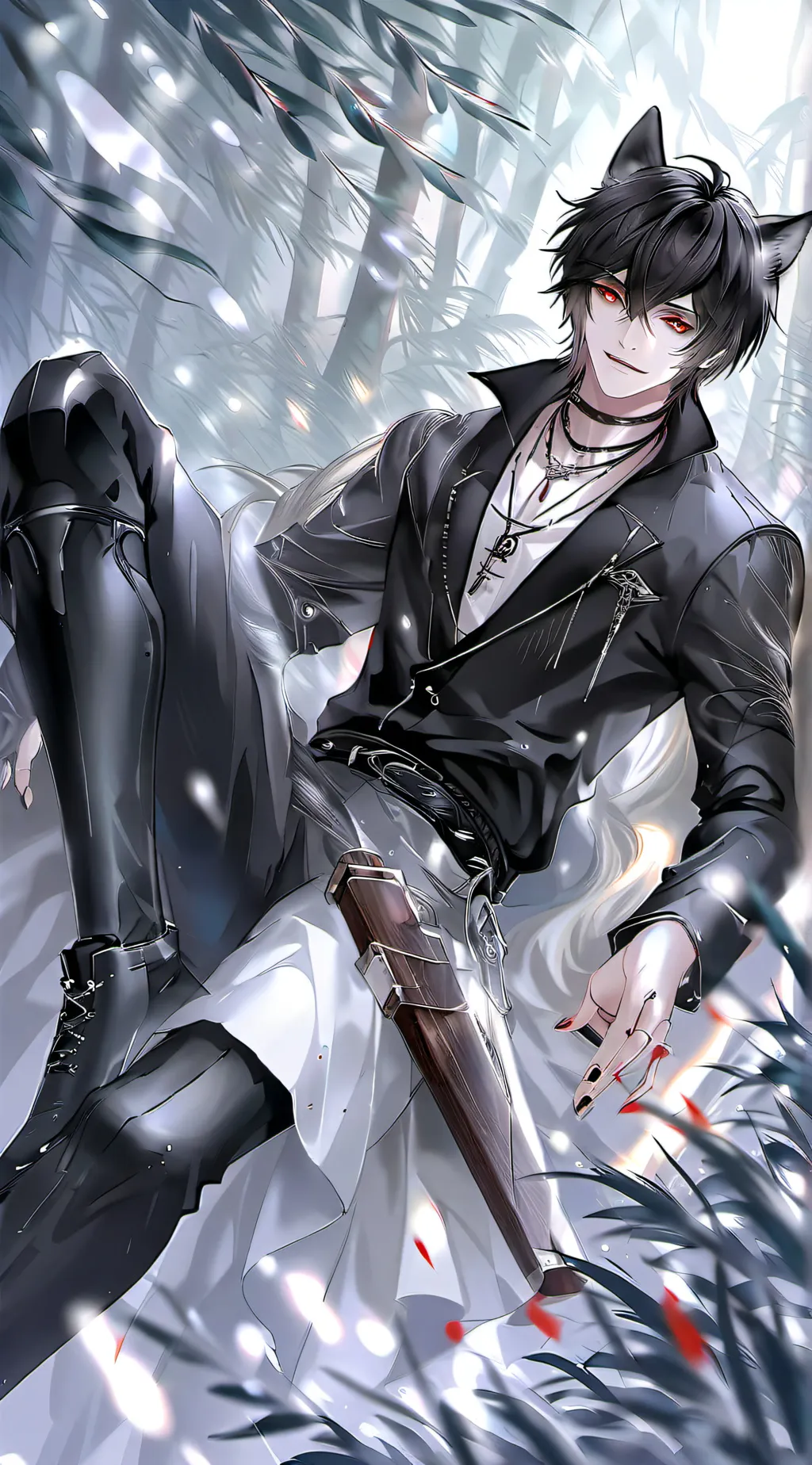 ai character: Xavier  background