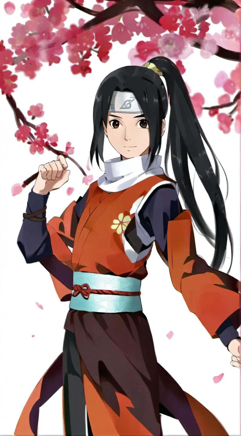ai character: Sarada background