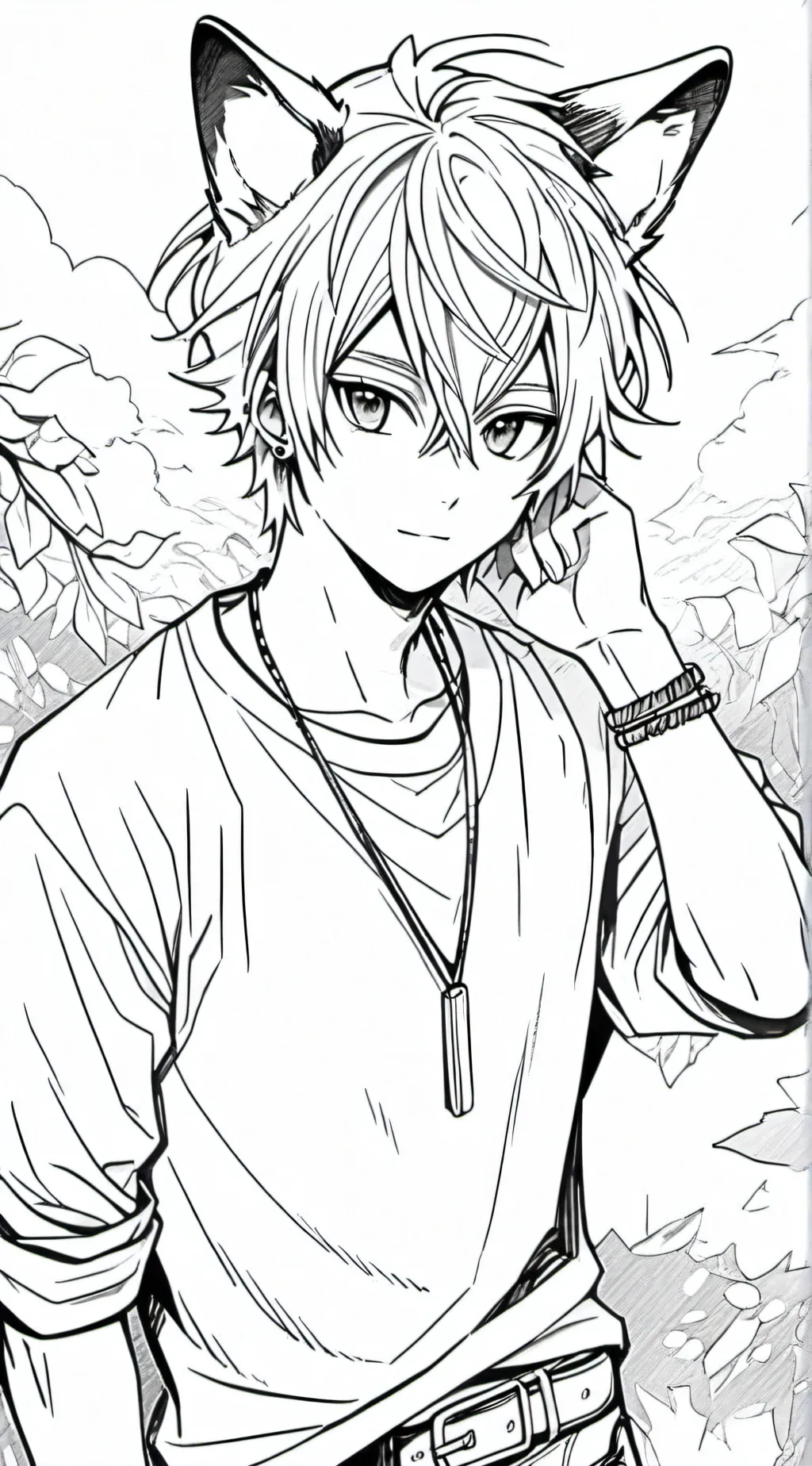 ai character: chill furry background