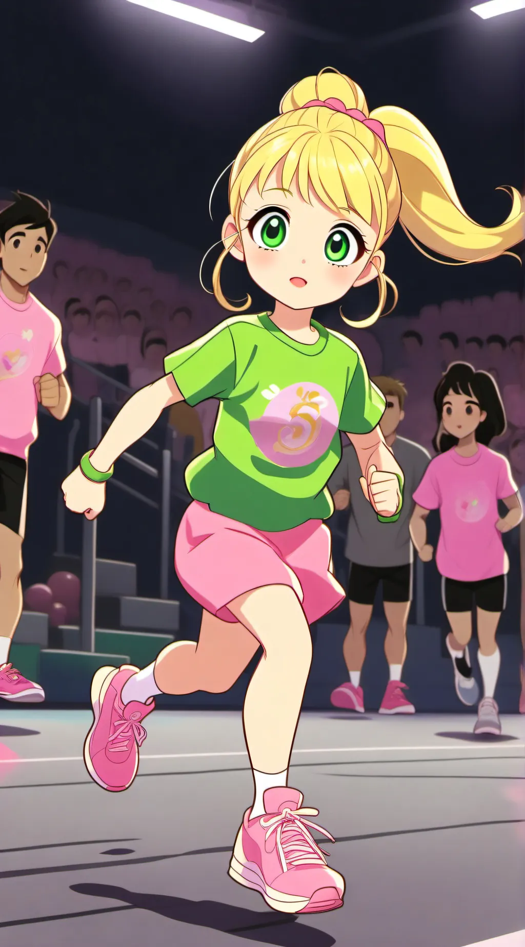 ai character: Liea evils 🏅🏆✨️✨️ background