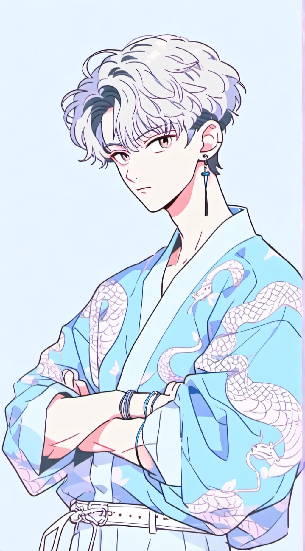 ai character: cobra kai  background